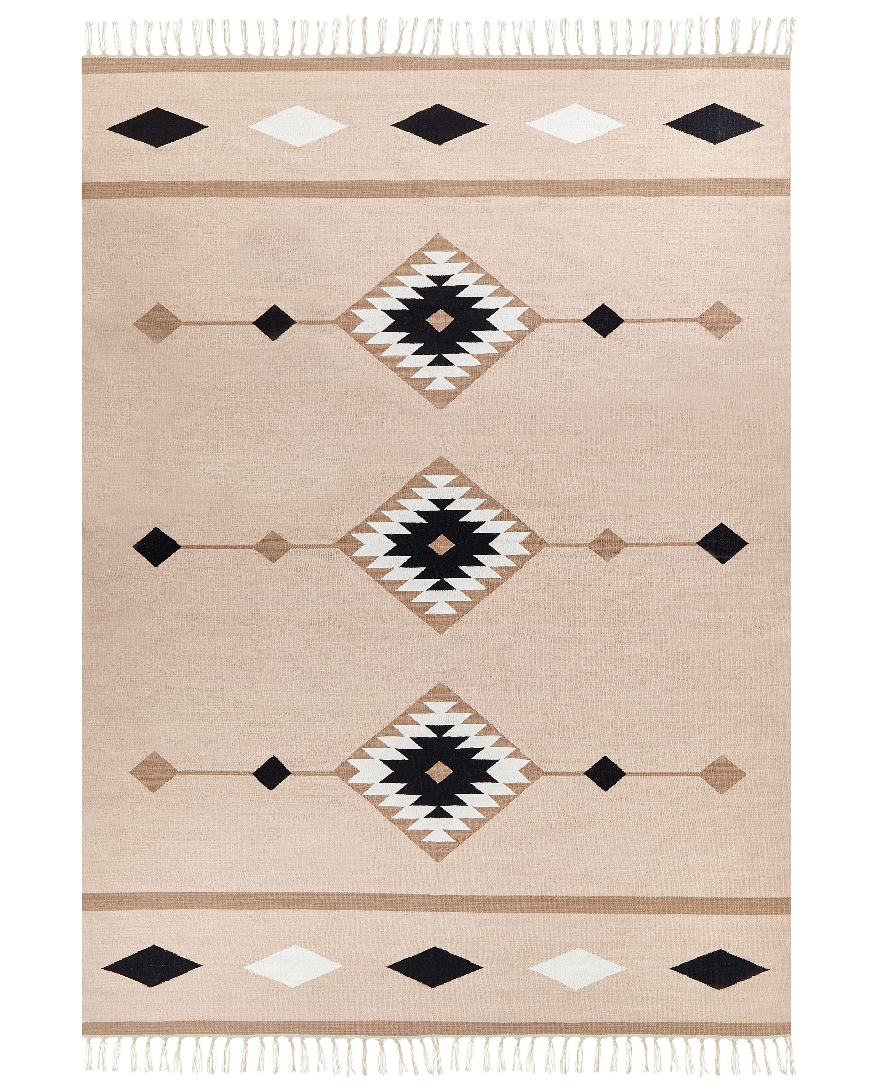 Rug BERDIK Multicolour 200 x 300 cm Cotton Kilim