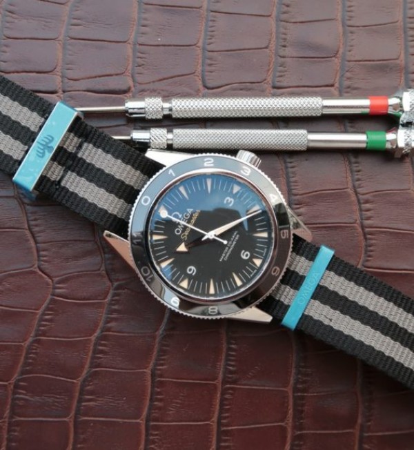 Replica Omega XF Seamster 300 Spectre Limited Edition 007 Nylon Strap A8400 - Top club