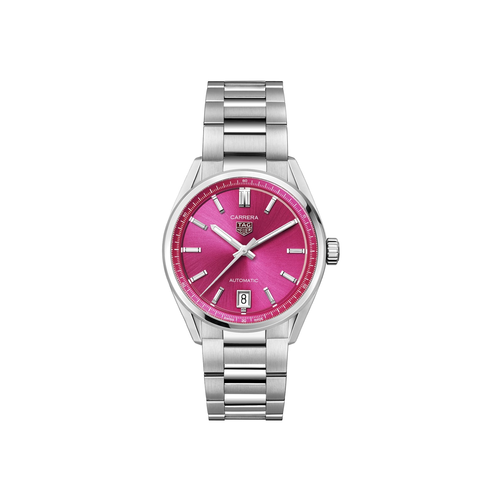 TAG Heuer Replica Watch Carrera Date Automatic 36 mm Steel(1:1 replica) - Top club