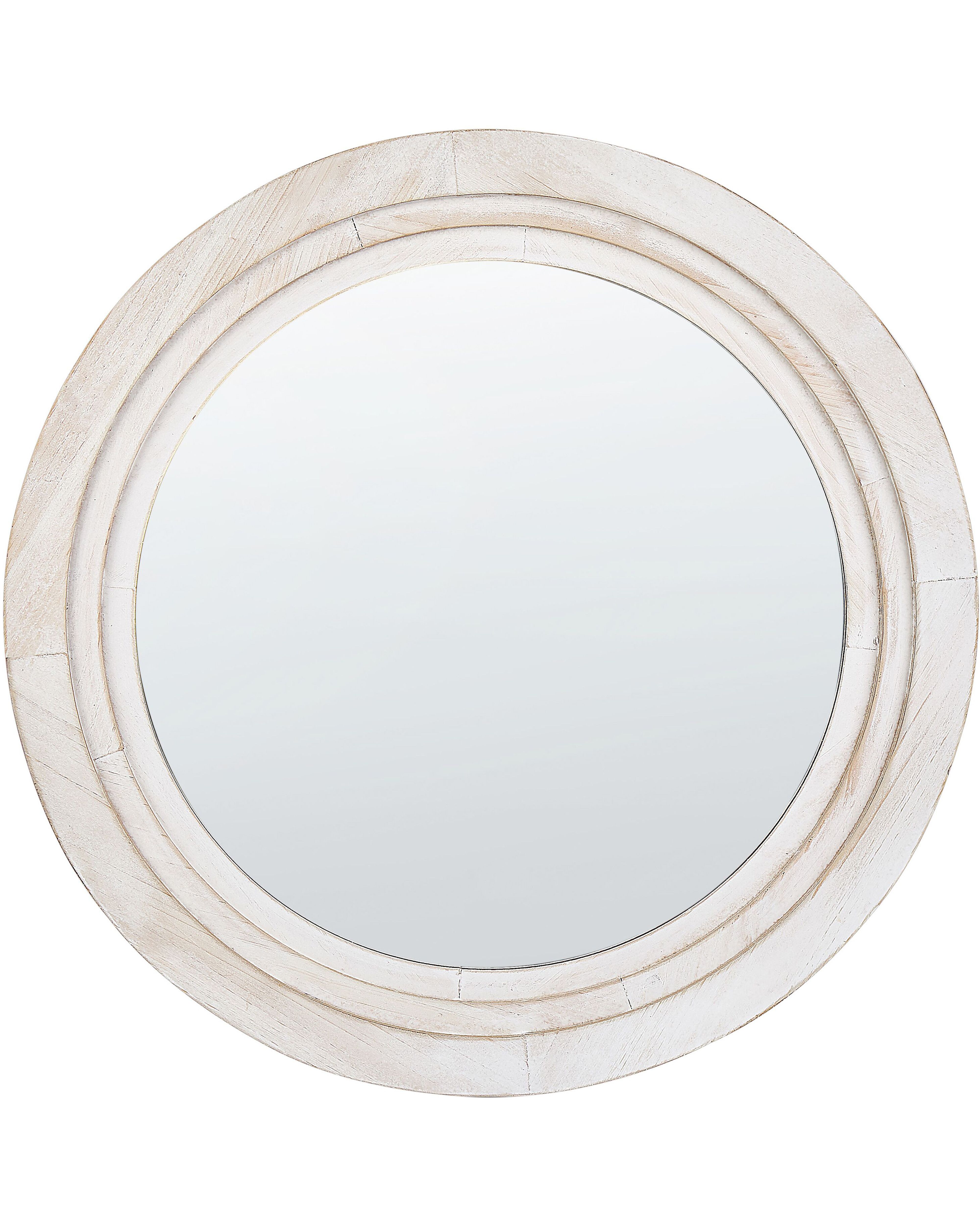 Wall Mirror DELICIAS 60 cm 60 cm Off-White