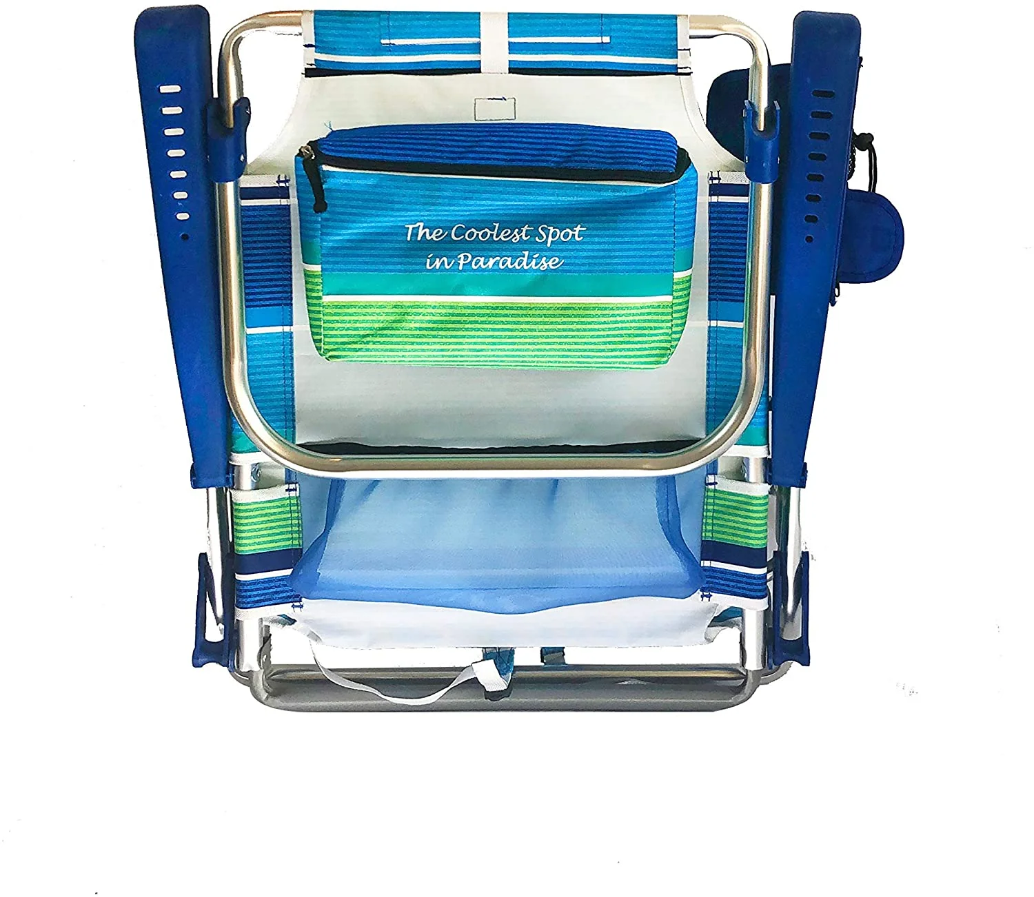 Tommy Bahama 2-Pack Backpack Beach Chairs With Storage Pouch And Towel Bar - Image 4 Tommy Bahama 2-Pack Backpack Beach Chairs With Storage Pouch And Towel Bar - Image 4