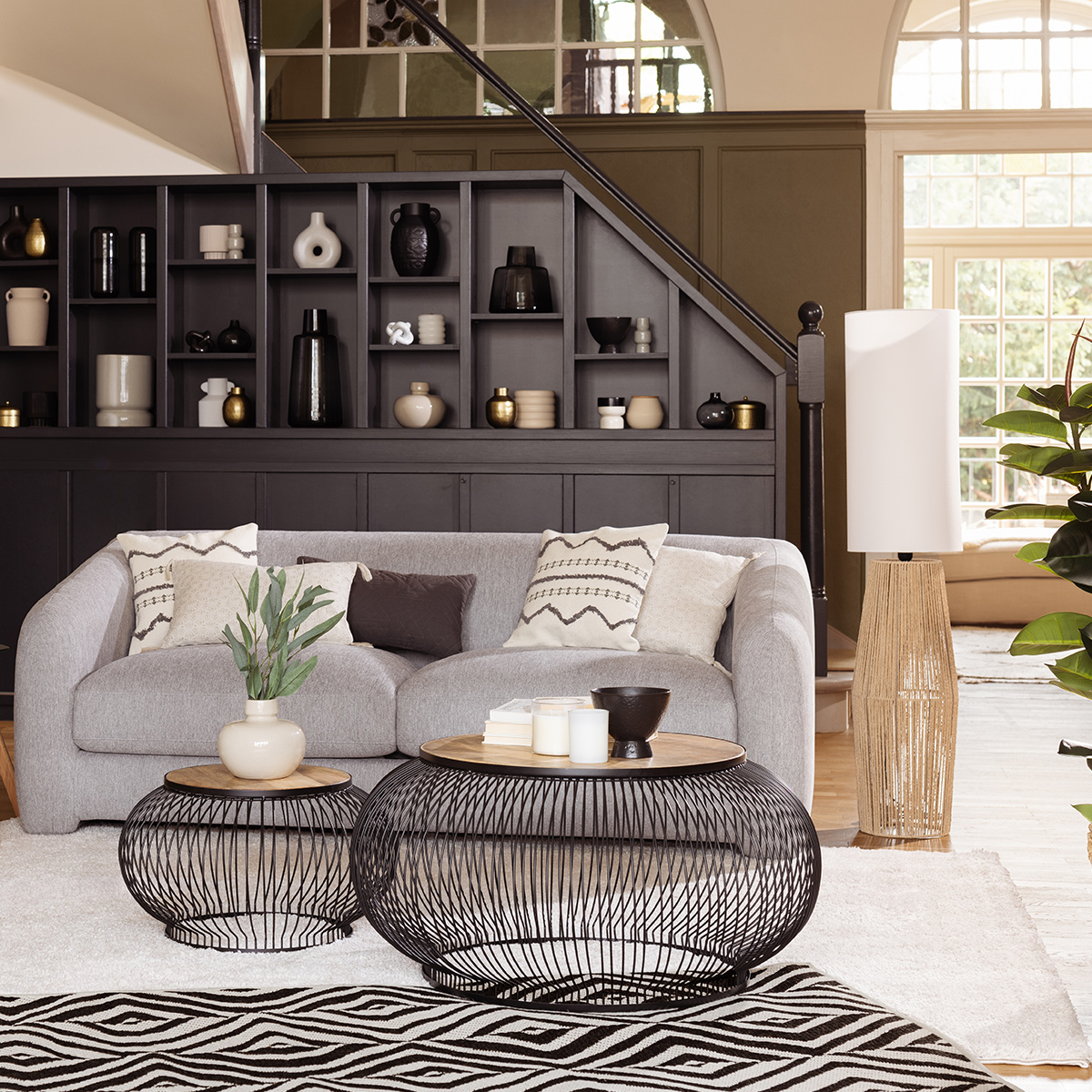 Nesting tables "Esther" Mango and metal