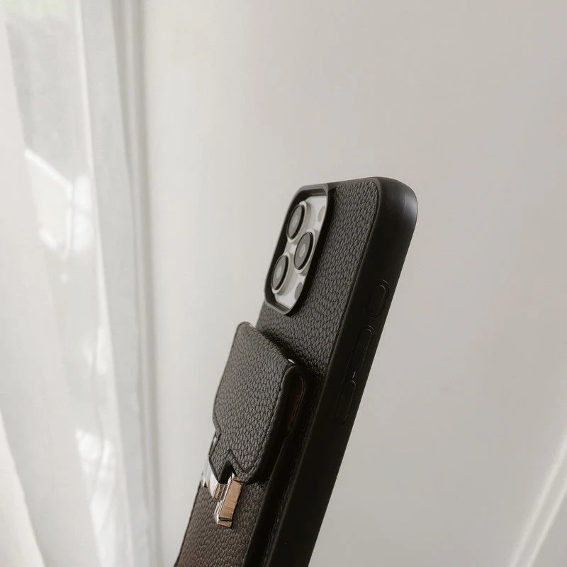 H Card Bag Leather Crossbody iPhone Case - Wholesale & Influencer