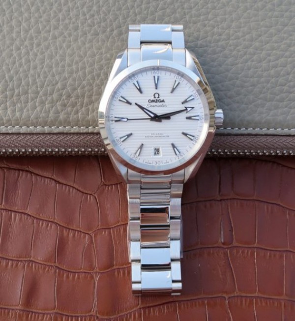 Replica Omega XF Seamaster CO-AXIAL Master Chronometer White Textured Dial SS Bracelet A8900 - Top club
