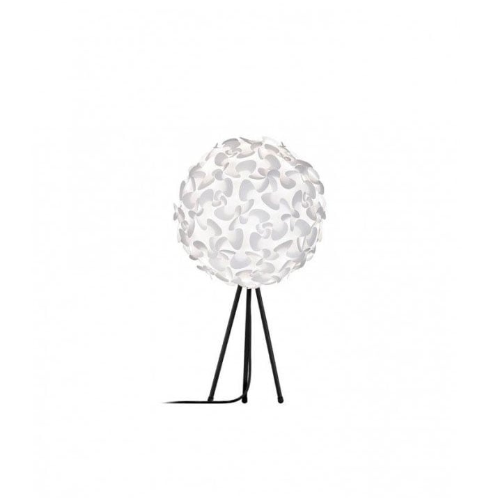 Klosz LORA biały w kształcie kuli ⌀75 cm