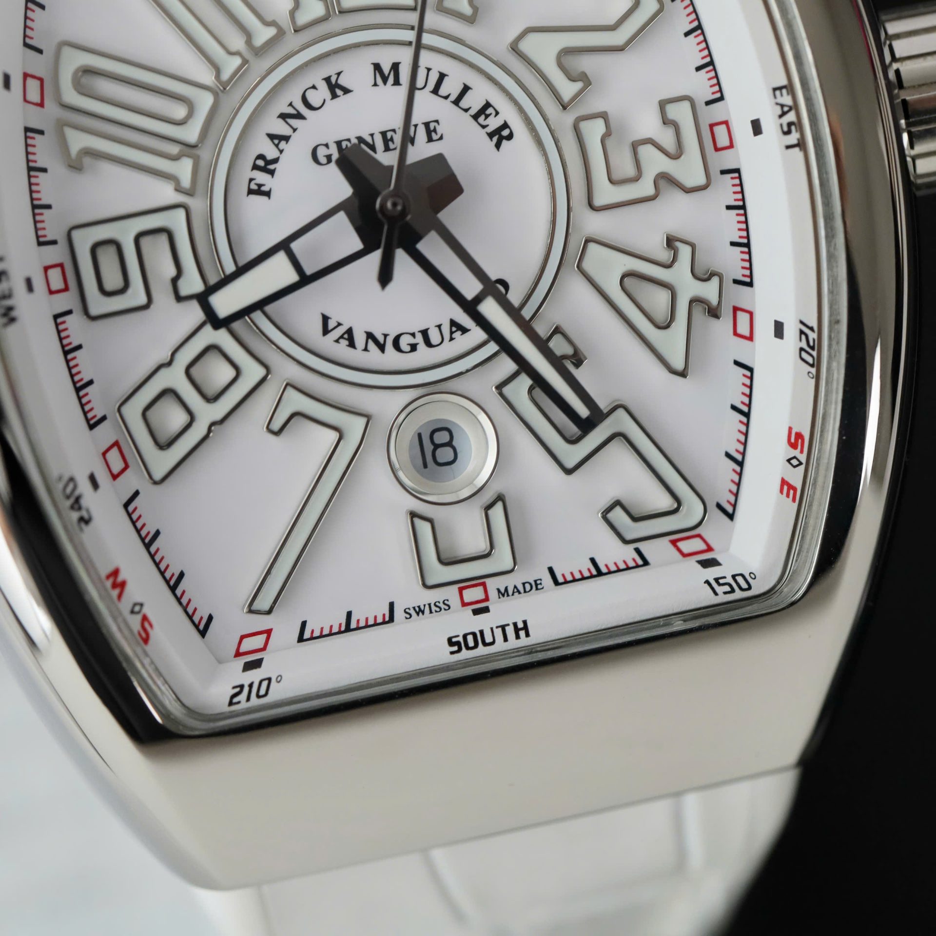 Franck Muller V45 Copies Watches White Dial Automatic Movement ABF Factory 45mm - Top club