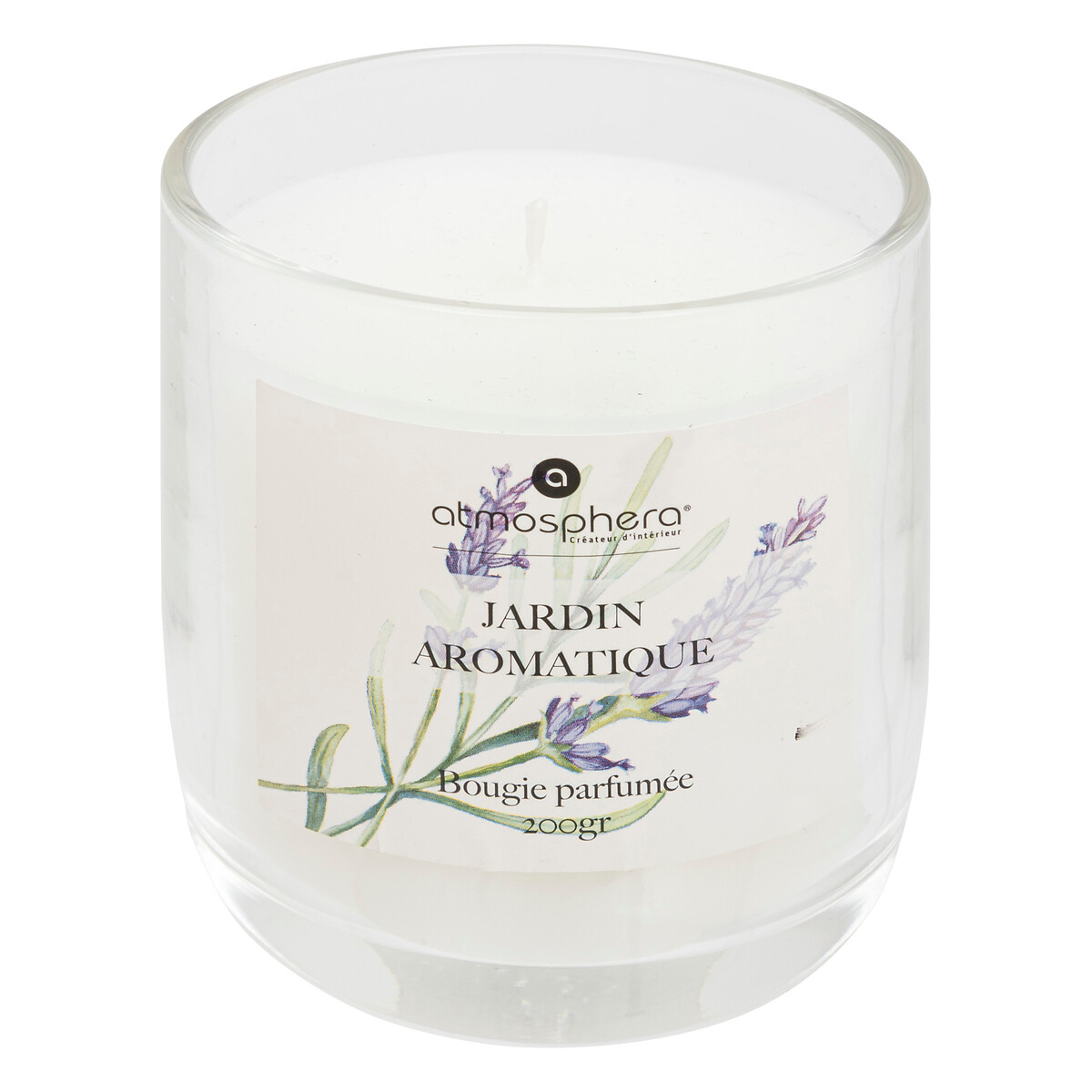 "Oudy" bell scented candle Lavender and chamomile, 200g