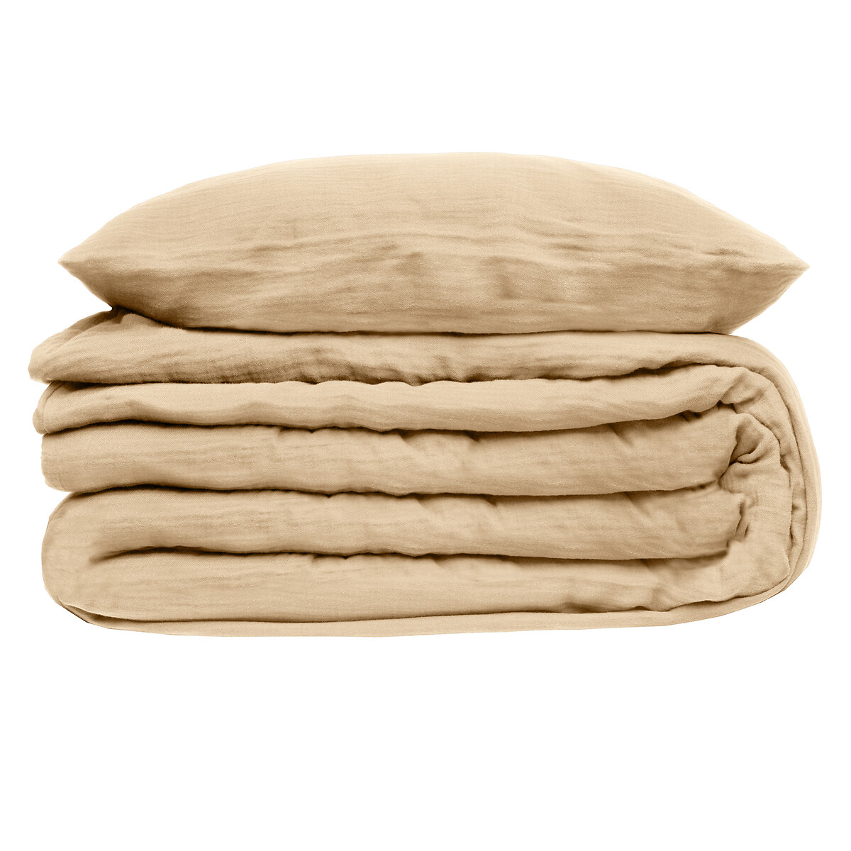 3-piece bed set "Flora" Cotton gauze, Linen, 260x240 cm