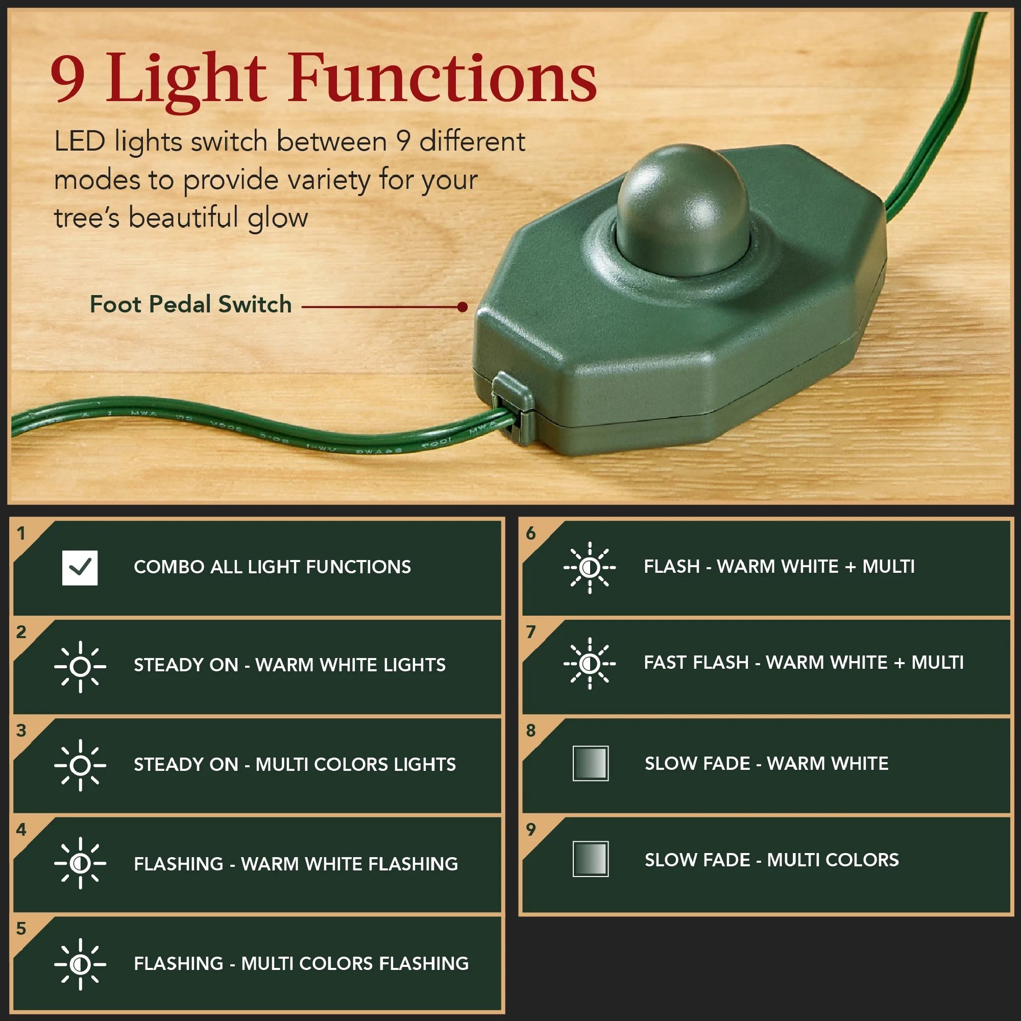 Best Choice Products 4.5ft Pre-Lit Sparse Christmas Tree w/ 100 2-in-1 LED Lights, Cordless Connection, Metal Stand - Image 17