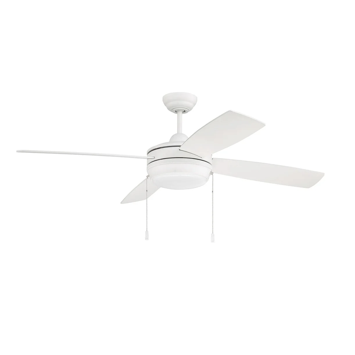 LAV52ESP4LK-LED-Craftmade Lighting-Laval - Ceiling Fan with Light Kit in Contemporary Style - 52 inches wide by 15.34 inches high
