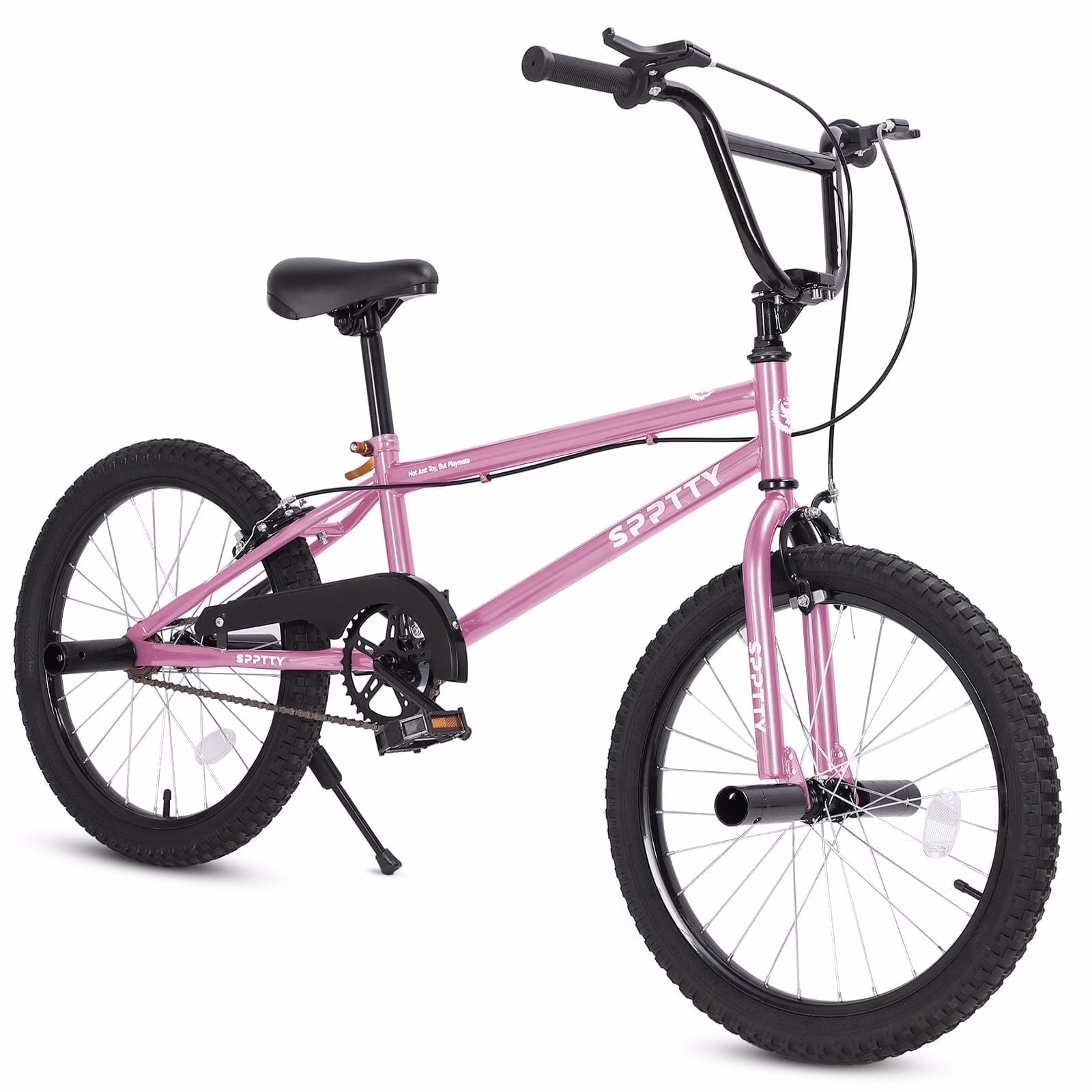 SPPTTY 20" Freestyle BMX Bike with 4 Pegs,Kids Bicycle for Teen Beginner, Age 7-14 Years,Multicolor - Image 7