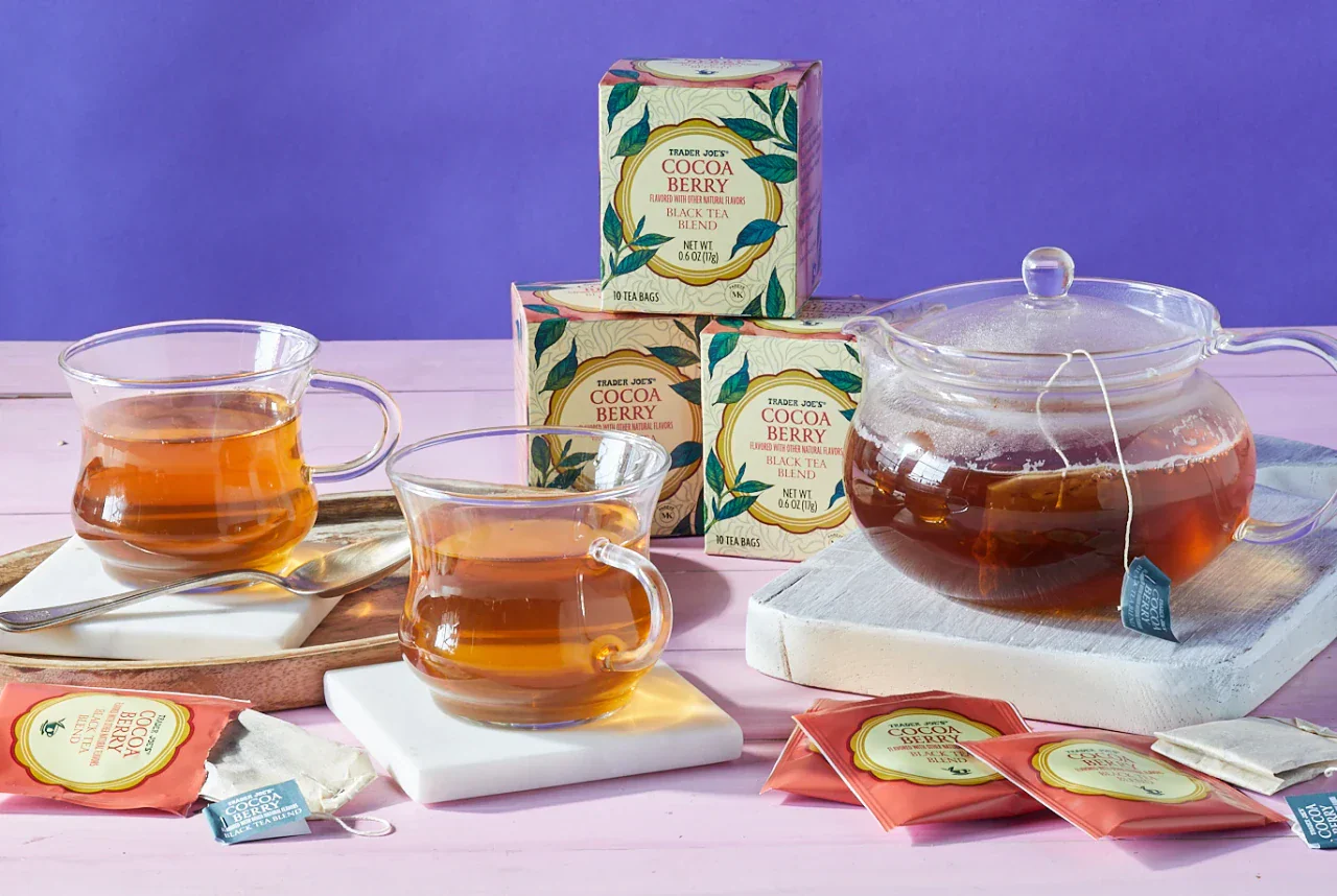 Cocoa Berry Black Tea Blend Fruity Cocoa Flavored 10 Bags
