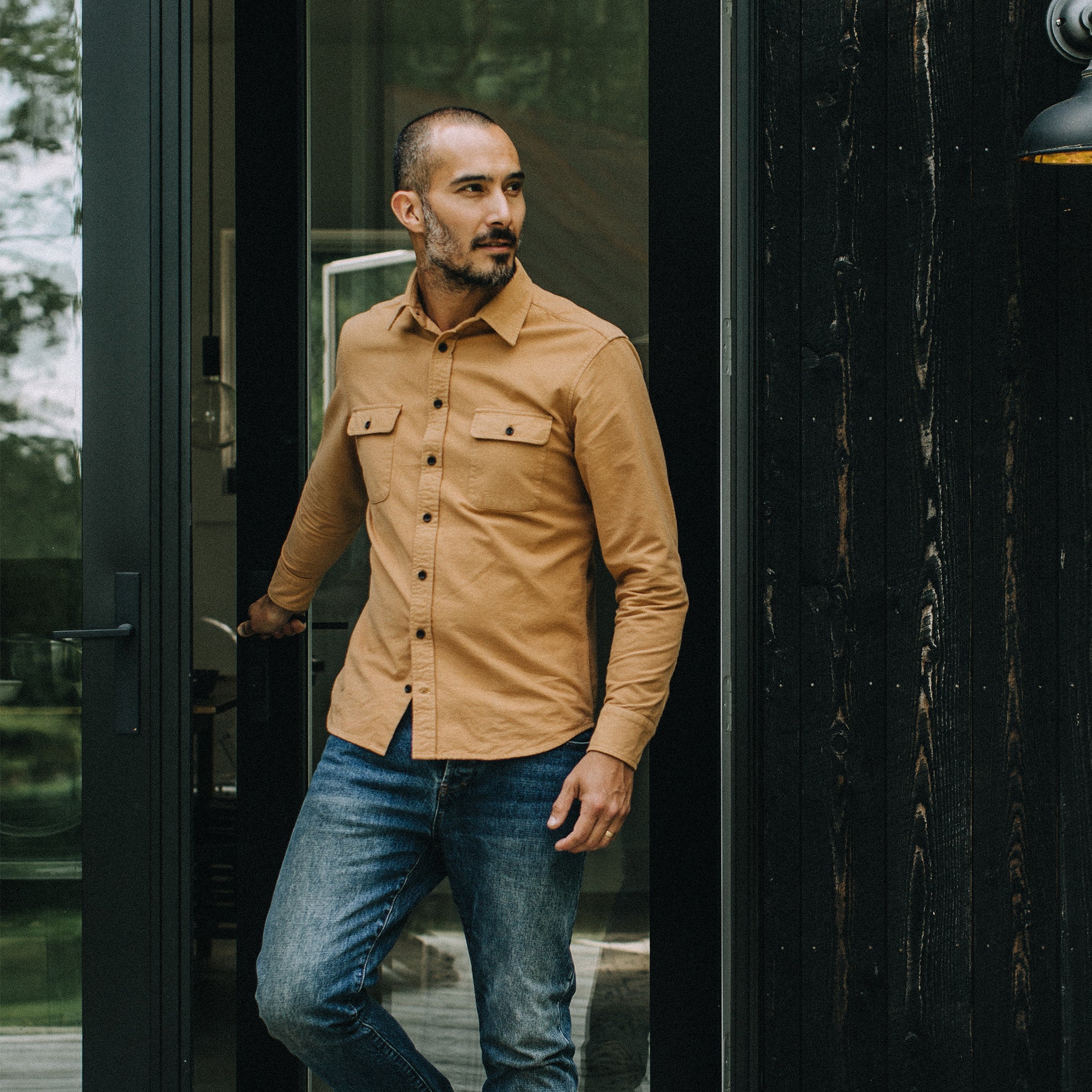 The Yosemite Shirt in Tan