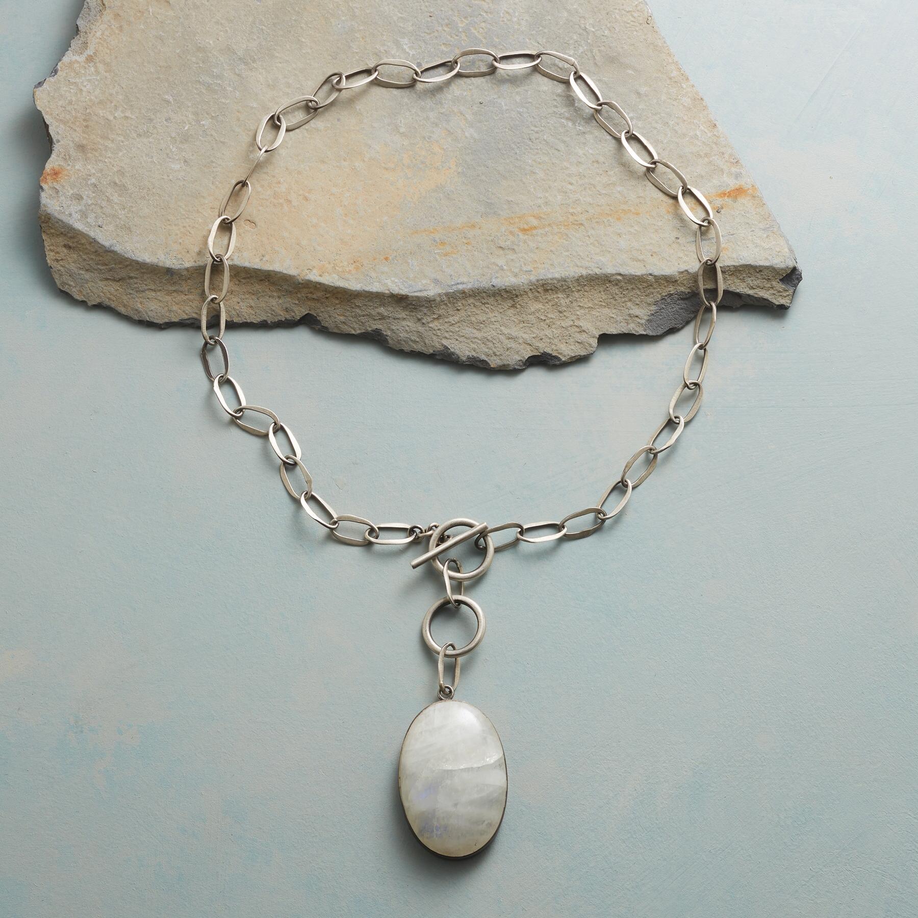 Full Moonstone Necklace - Sundance Clothing