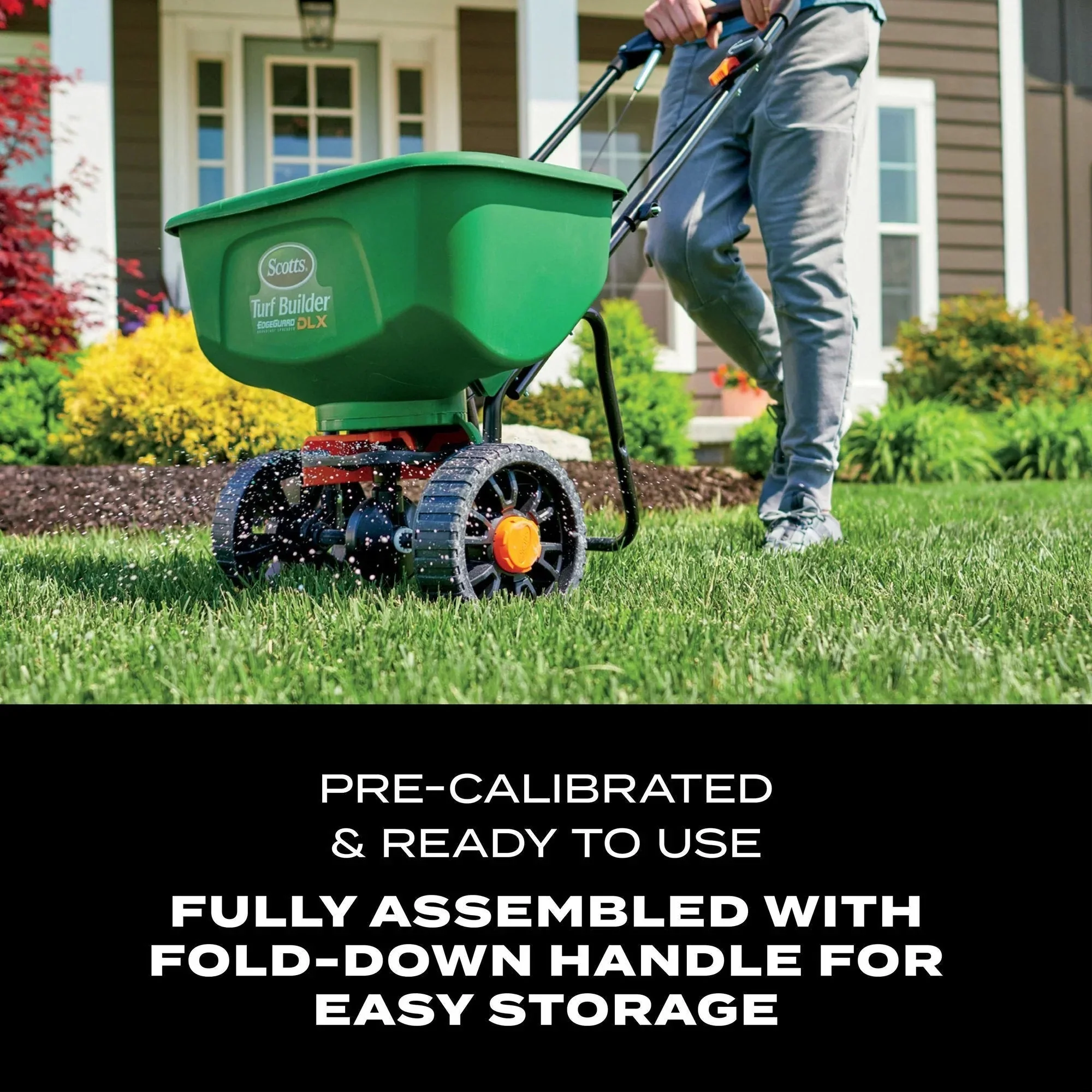 Scotts Turf Builder EdgeGuard DLX Broadcast Spreader 15,000 sq. ft. - Image 7 Scotts Turf Builder EdgeGuard DLX Broadcast Spreader 15,000 sq. ft. - Image 7