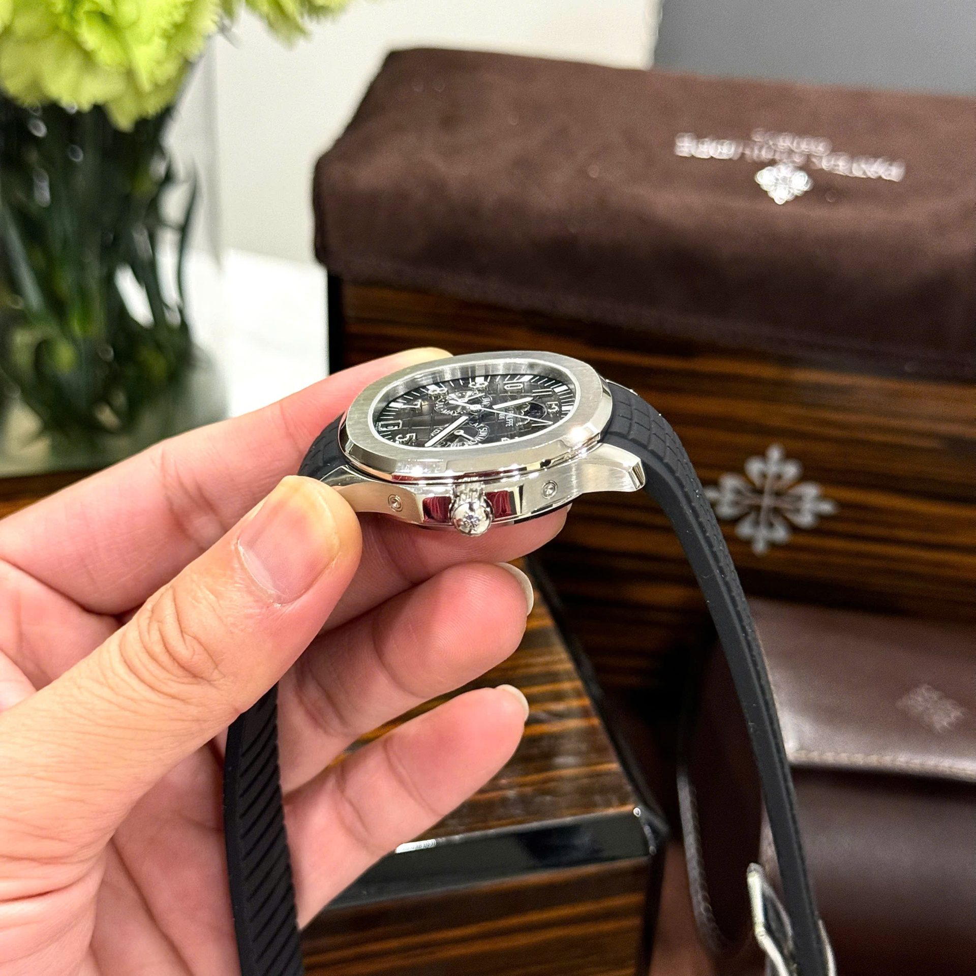 Patek Philippe Aquanaut 5261G Gray Dial Best Replica Watch Automatic Movement 40mm - Top club
