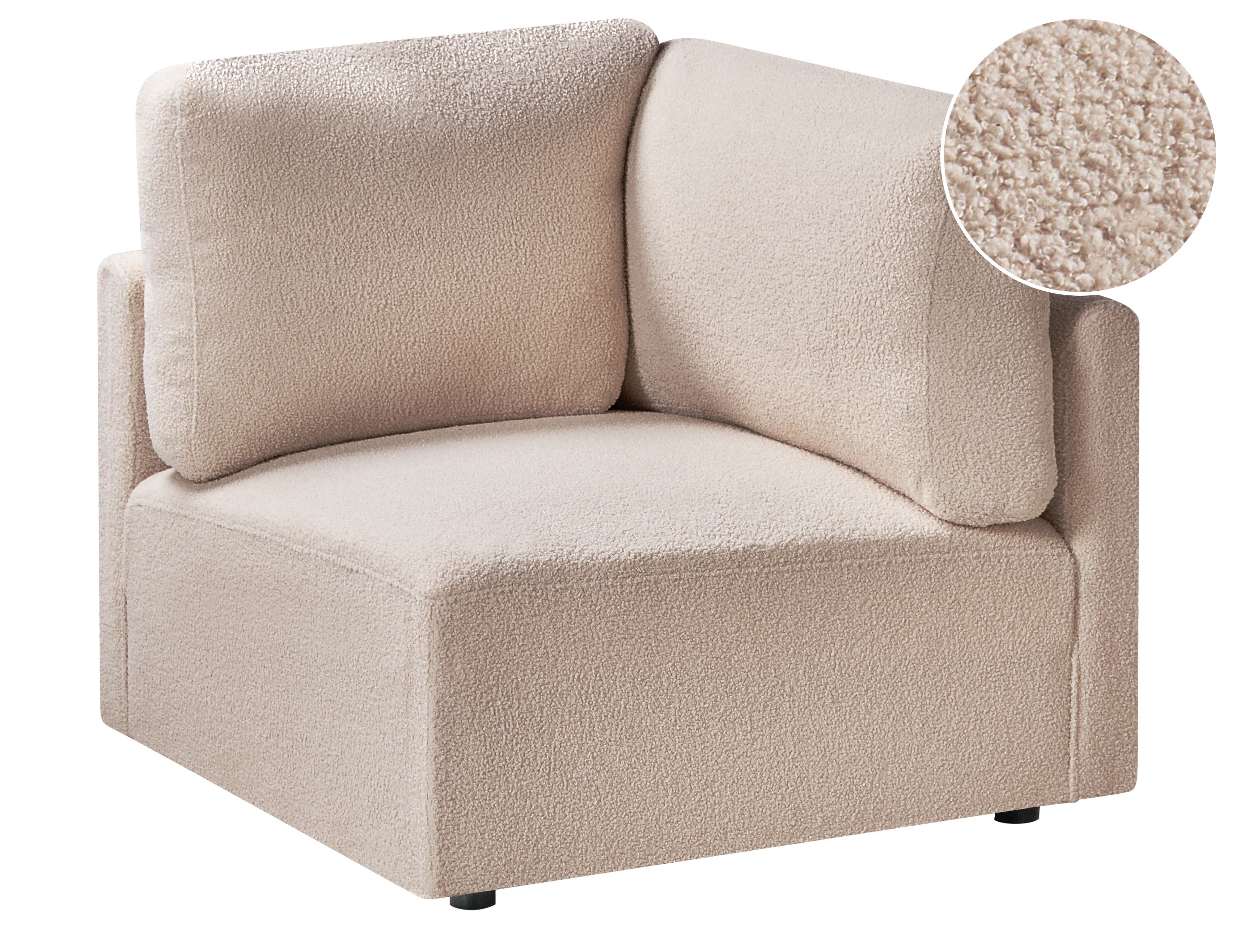 Corner Seat MESNALI Boucle Beige