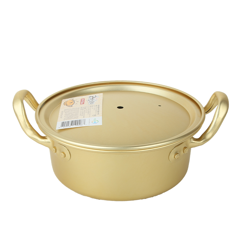 Stainless Steel Korean Ramyeon  Pot Japanese Ramen Pot Cooking Instant Noodle Pot for Soup and Food