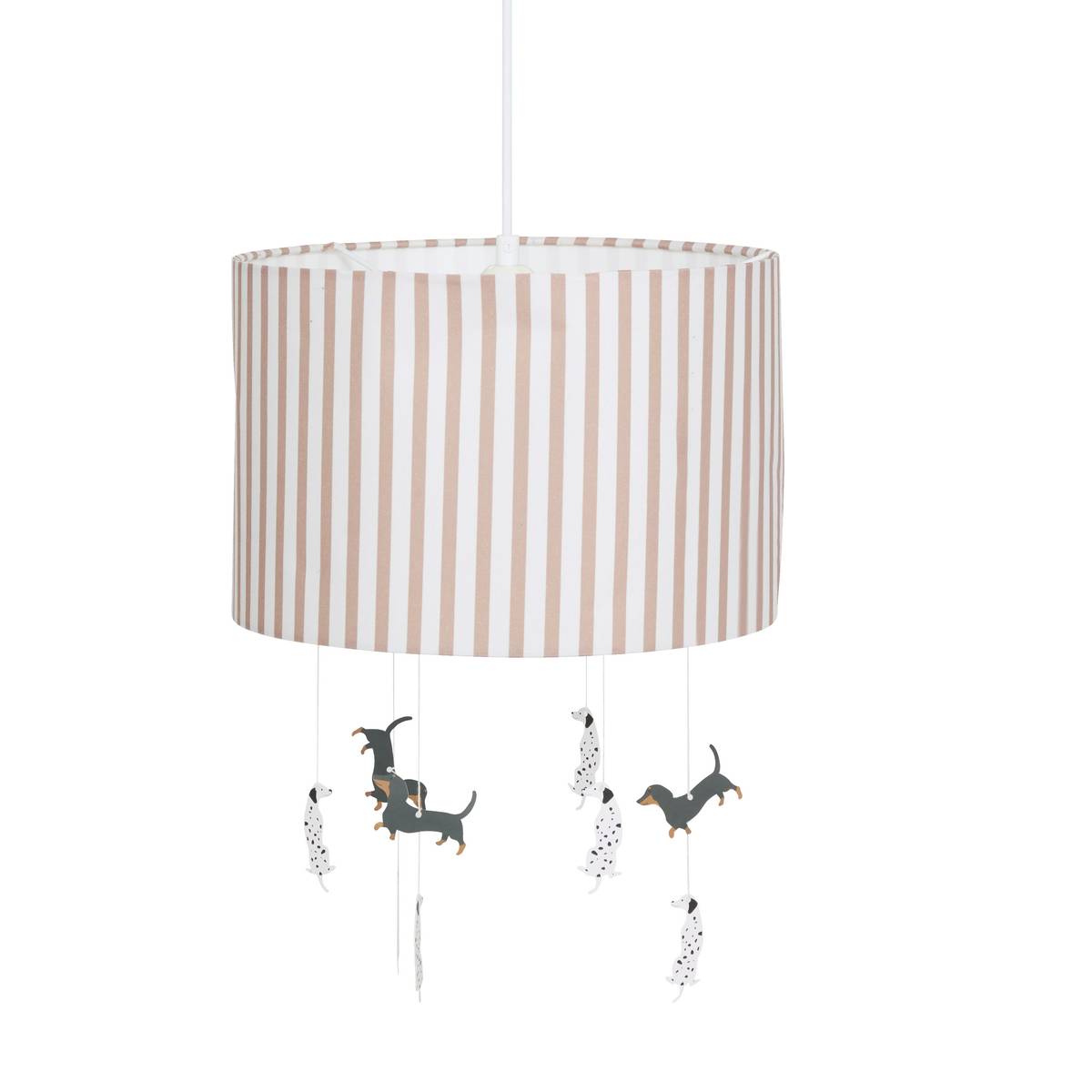 Children's Pendant Light "Scott" Brown, H.40 cm