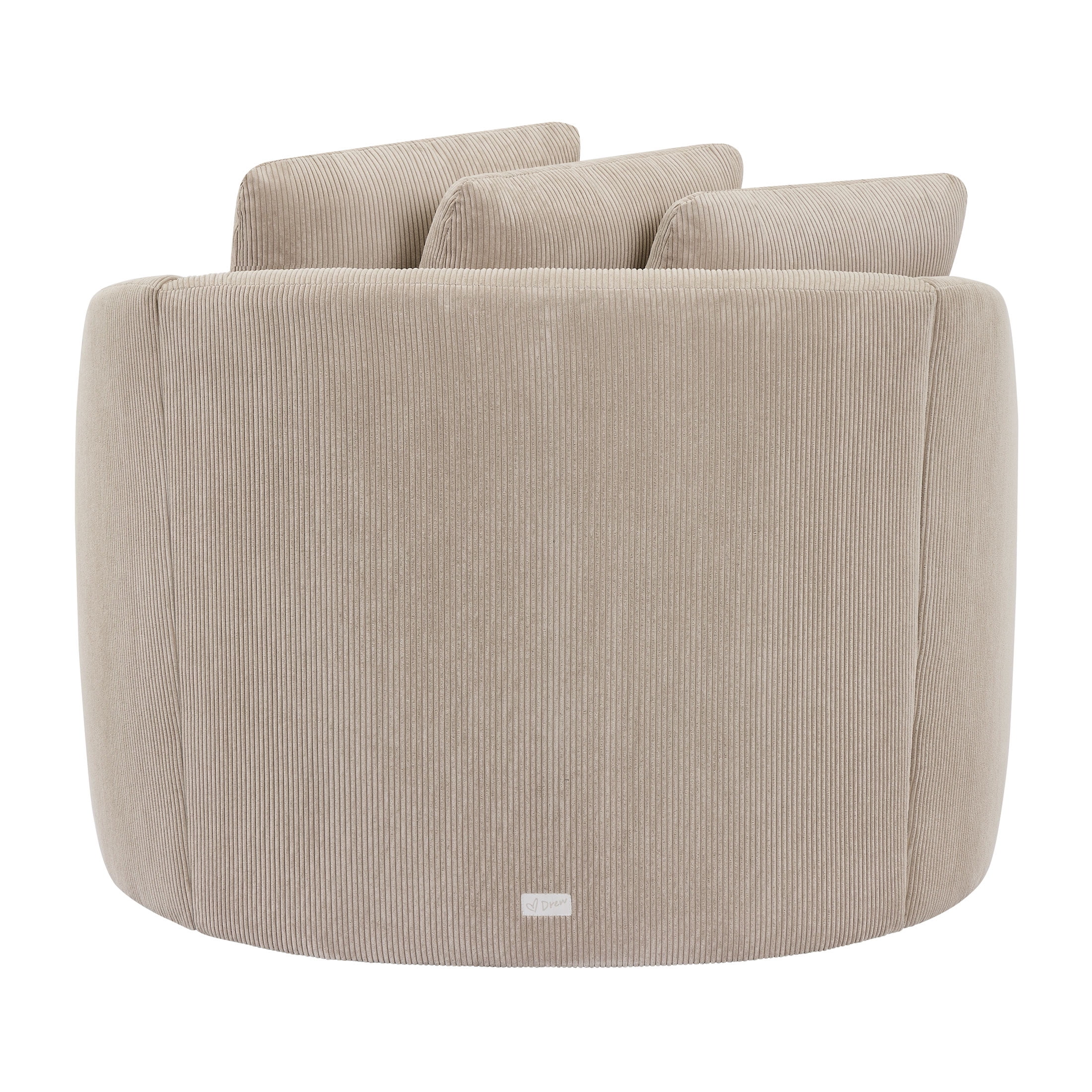 Beautiful Drew Accent Chair by Drew Barrymore, Cream Boucle - Image 50