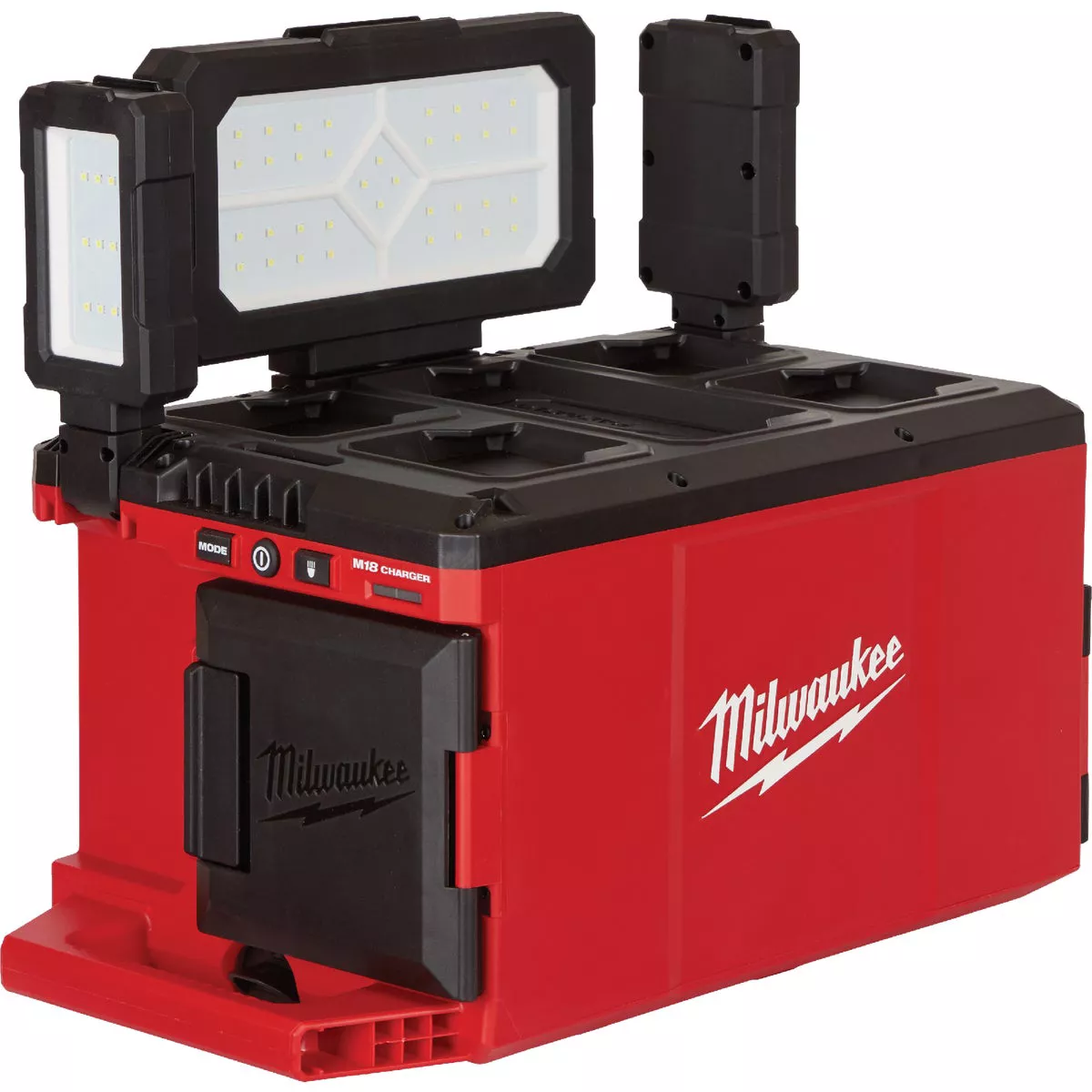Milwaukee M18 18V Lithium-Ion PACKOUT Corded/Cordless Work Light/Charger