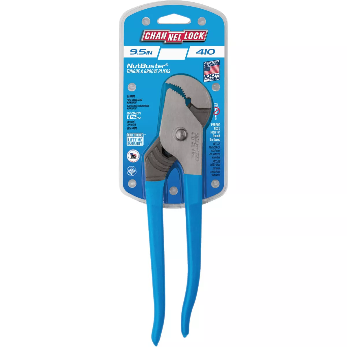 Channellock Nutbuster 9-1/2 In. Curved Groove Joint Pliers