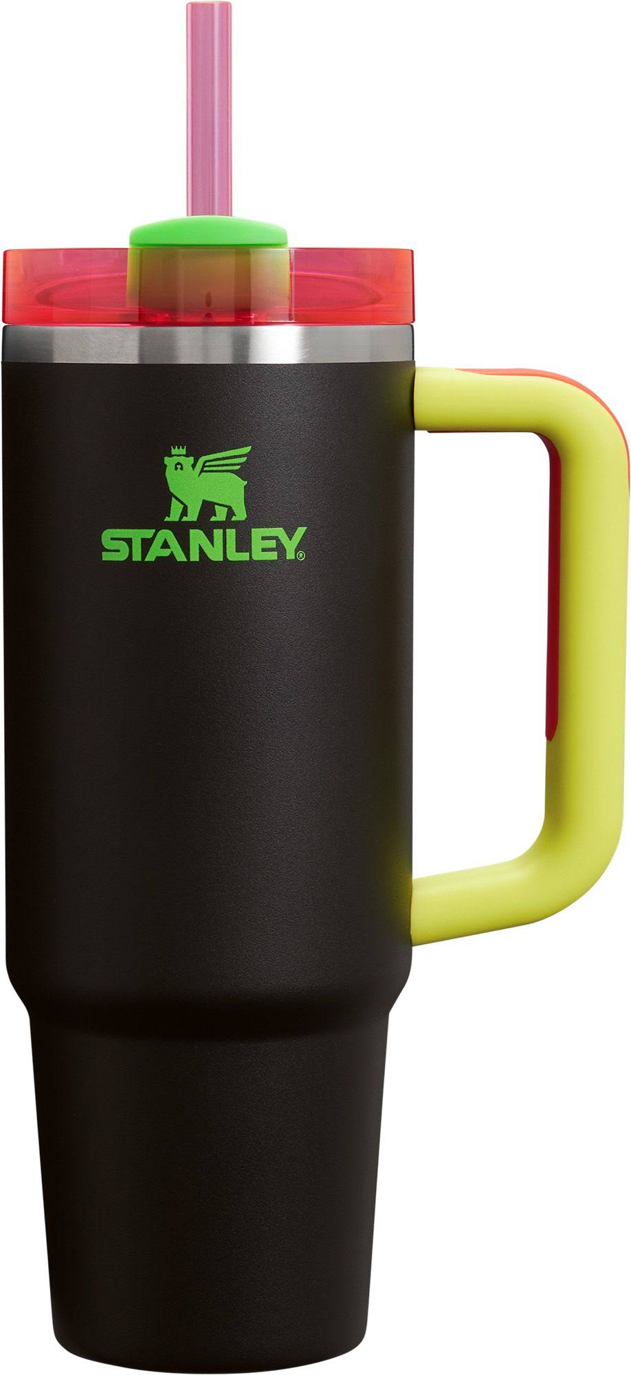 Stanley 30 oz. Quencher H2.0 FlowState Tumbler - Black Neon