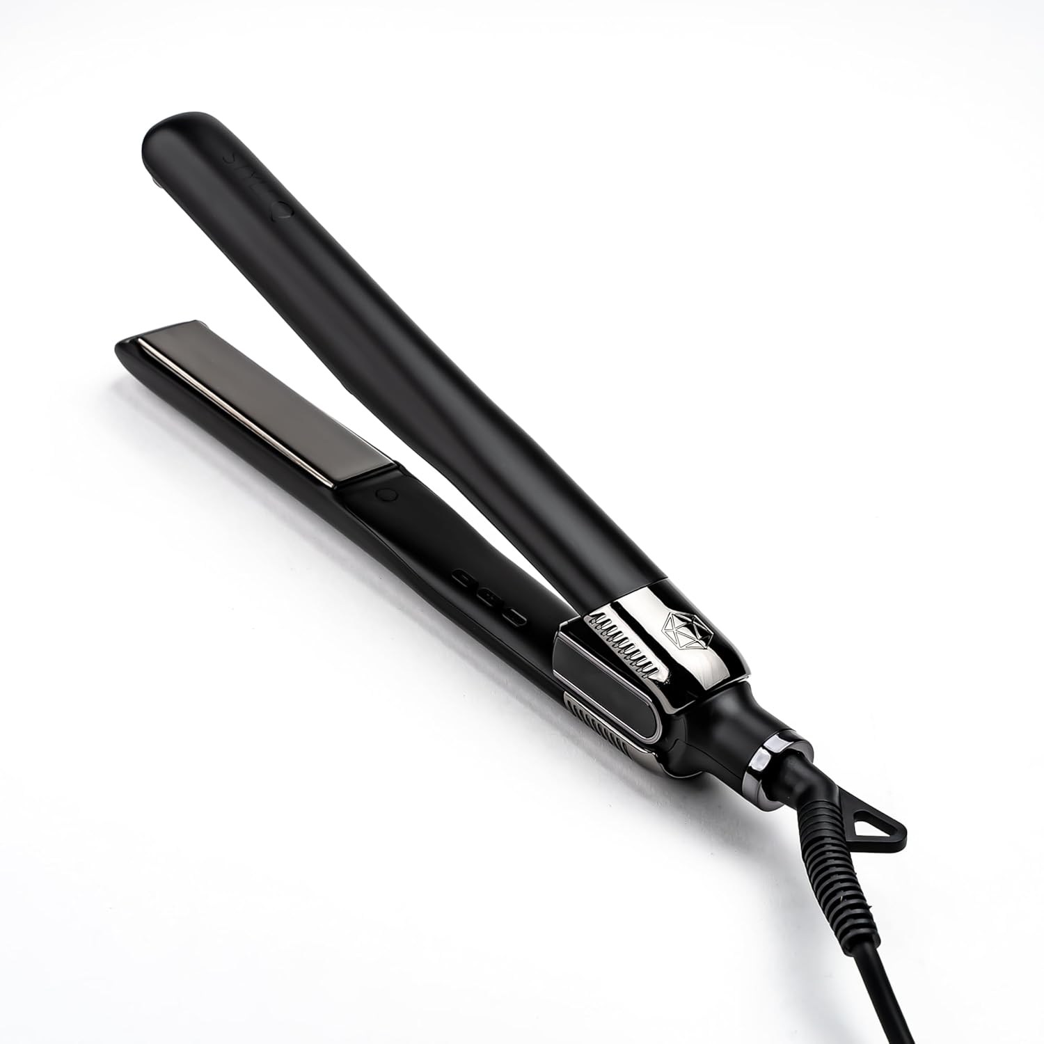 SRILabs StyleQ Flat Iron Hair Straightener Styler - GraphFlow Techonology, Negative Ions, Red Light Therapy, 12 Heat Settings for Straight, Smooth, Waves and Curls: All Hair Types
