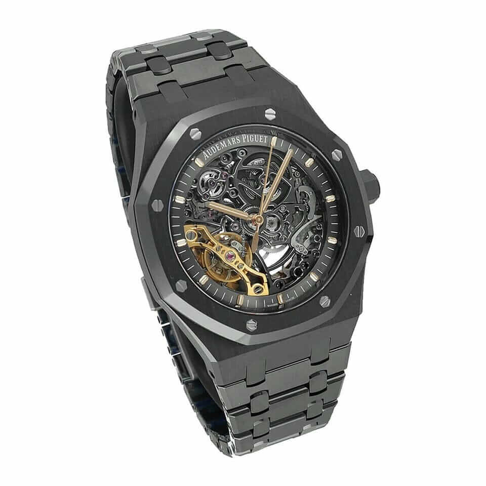 Audemars Piguet Black Skeleton Replica - Elite Watch Atelier