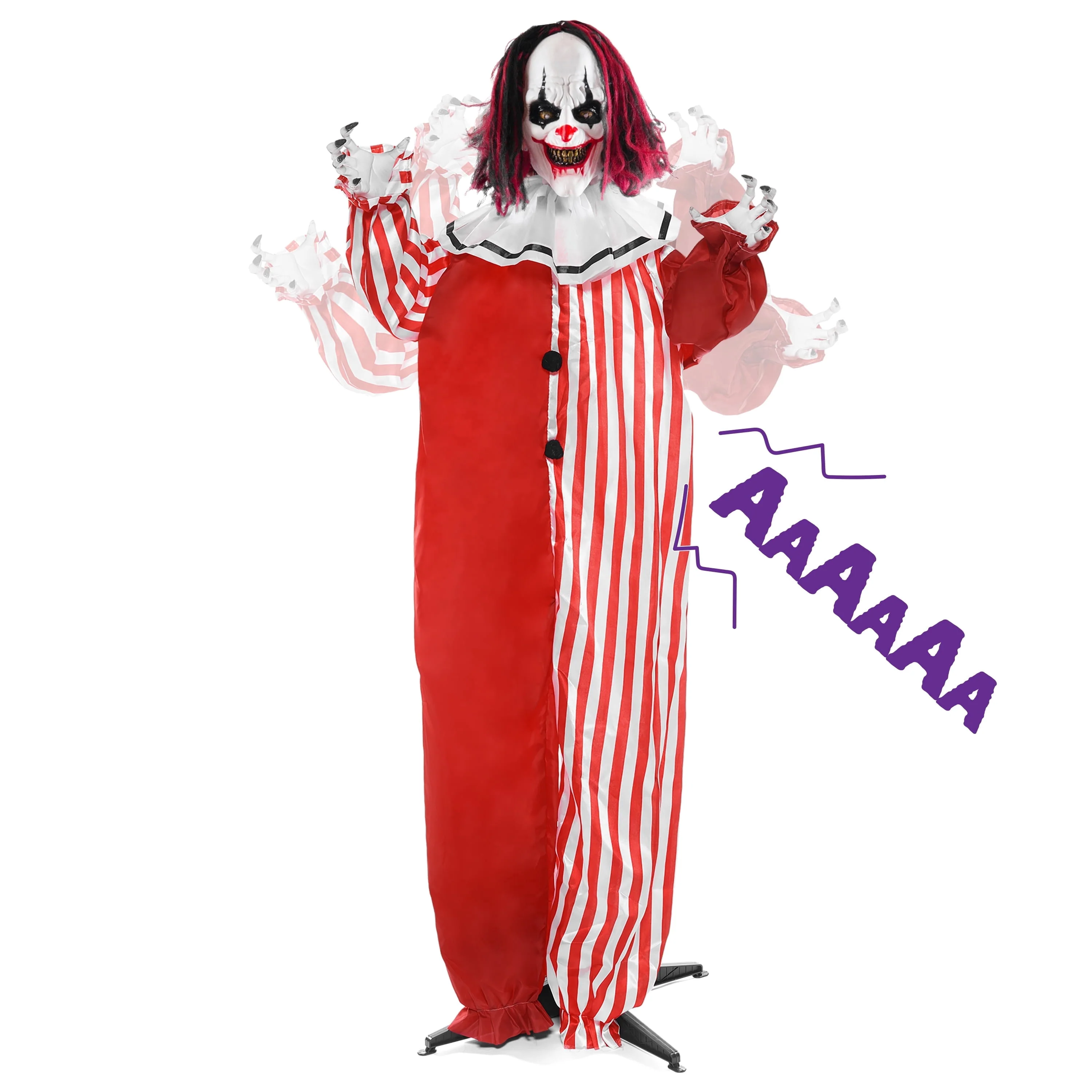 Joyfy Halloween Decorations Outdoor, Sound Activated with LED Eyes & Sound & Motion, Decor for Yard Farm Garden Indoor Haunted House - Image 18 Joyfy Halloween Decorations Outdoor, Sound Activated with LED Eyes & Sound & Motion, Decor for Yard Farm Garden Indoor Haunted House - Image 18