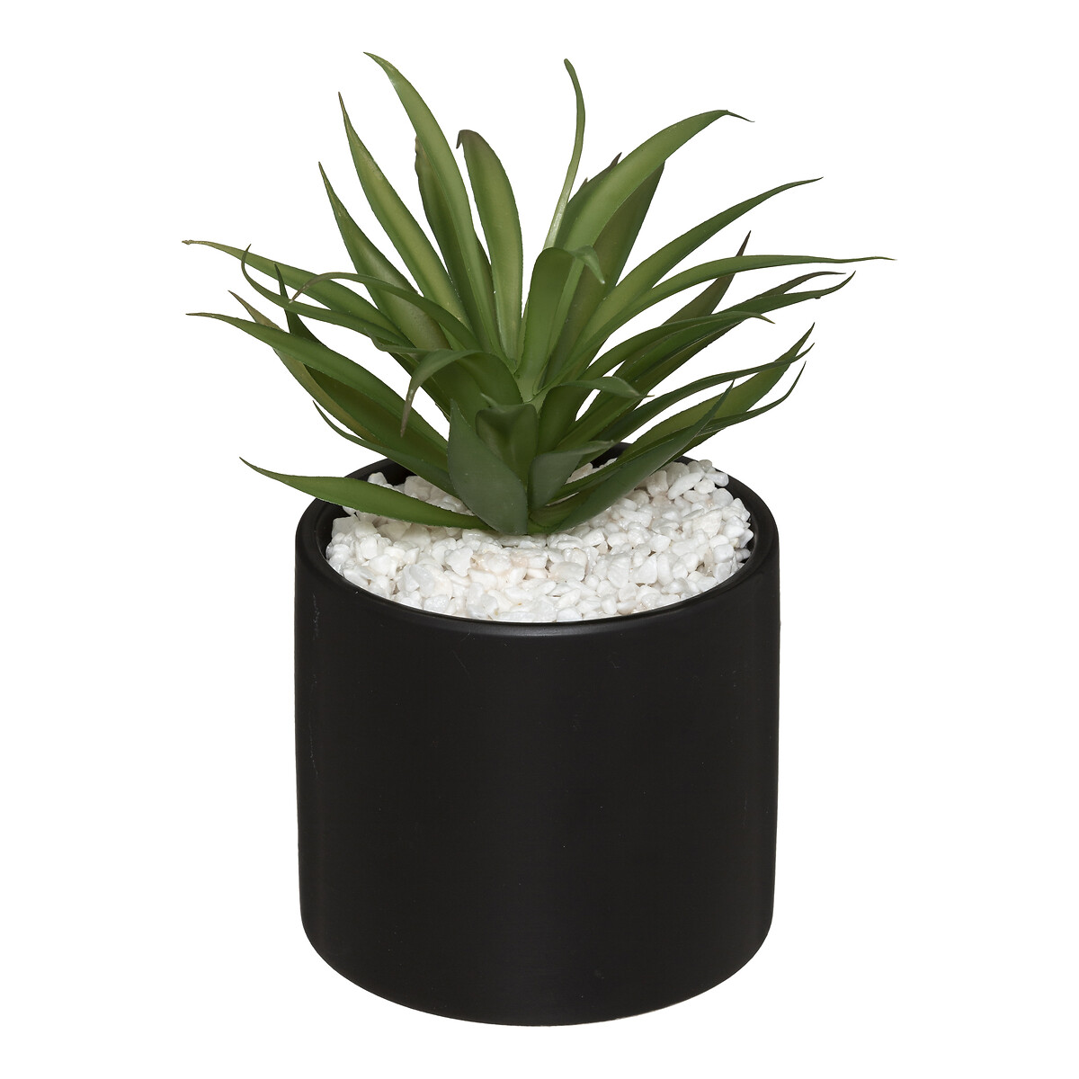 Artificial plant Marble pot, H.17.5 cm