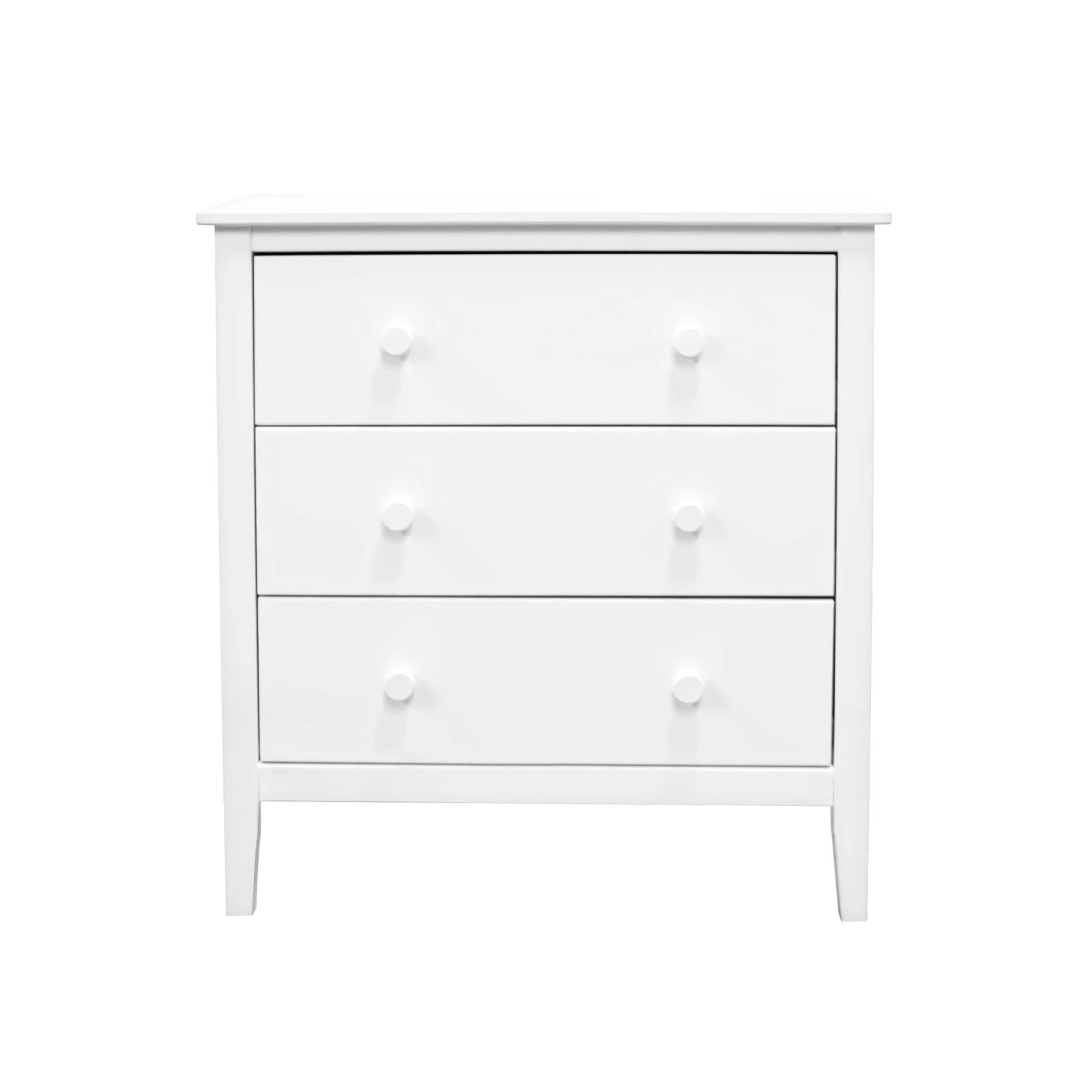 Adeptus Solid Wood Easy Pieces 4 Drawer Chest of Drawers - White - Image 37