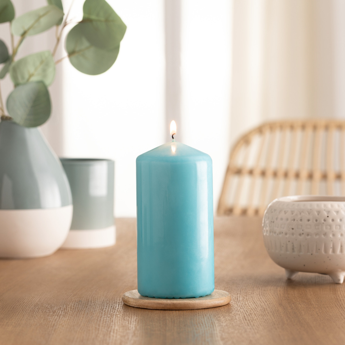 Scented candle "Nina" Tiare flower, 400g