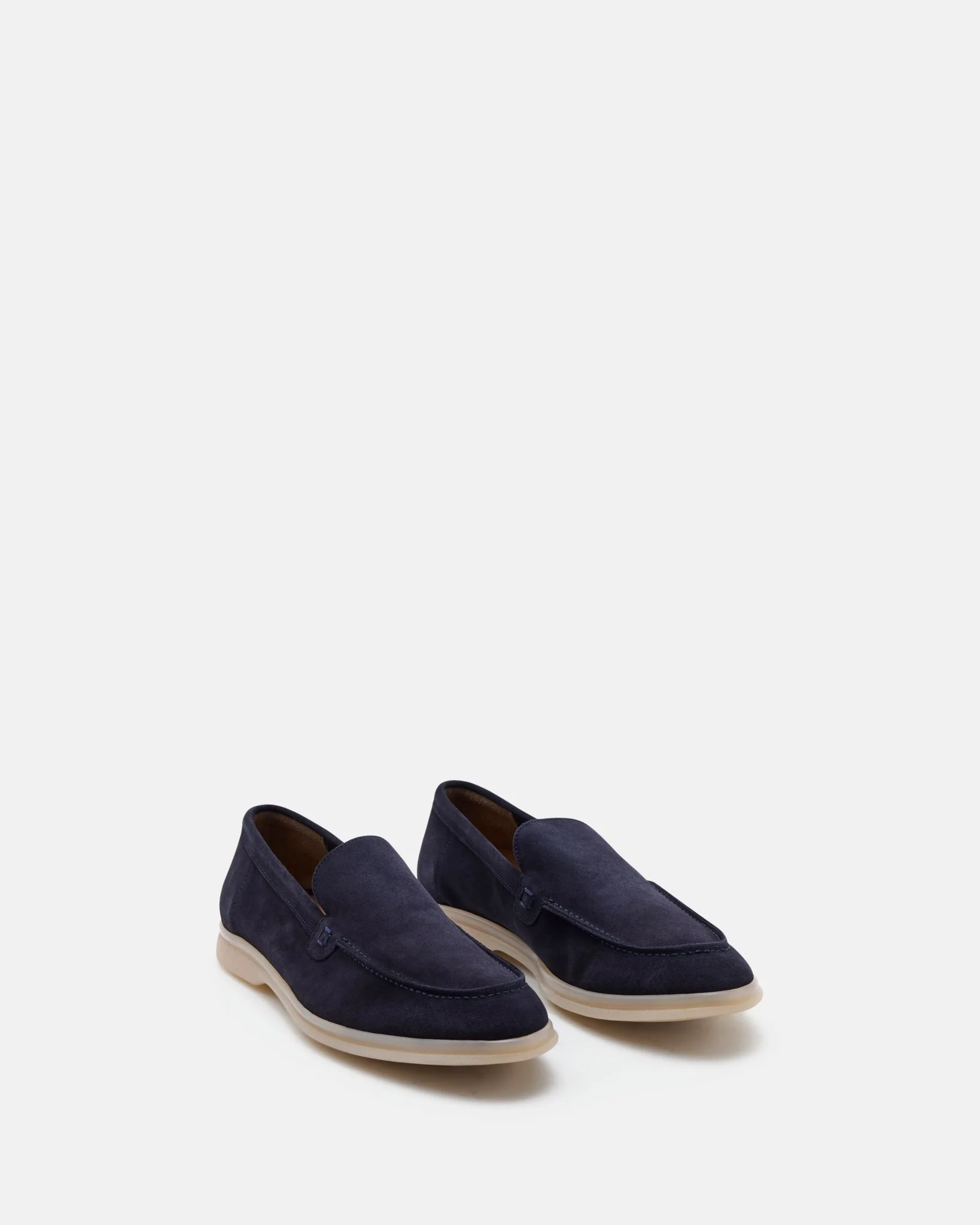 MOCASSINS ANATELIO MARINE - Mocassins en velours