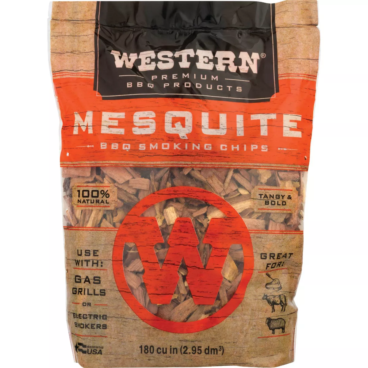Western 180 Cu. In. Mesquite Wood Smoking Chips