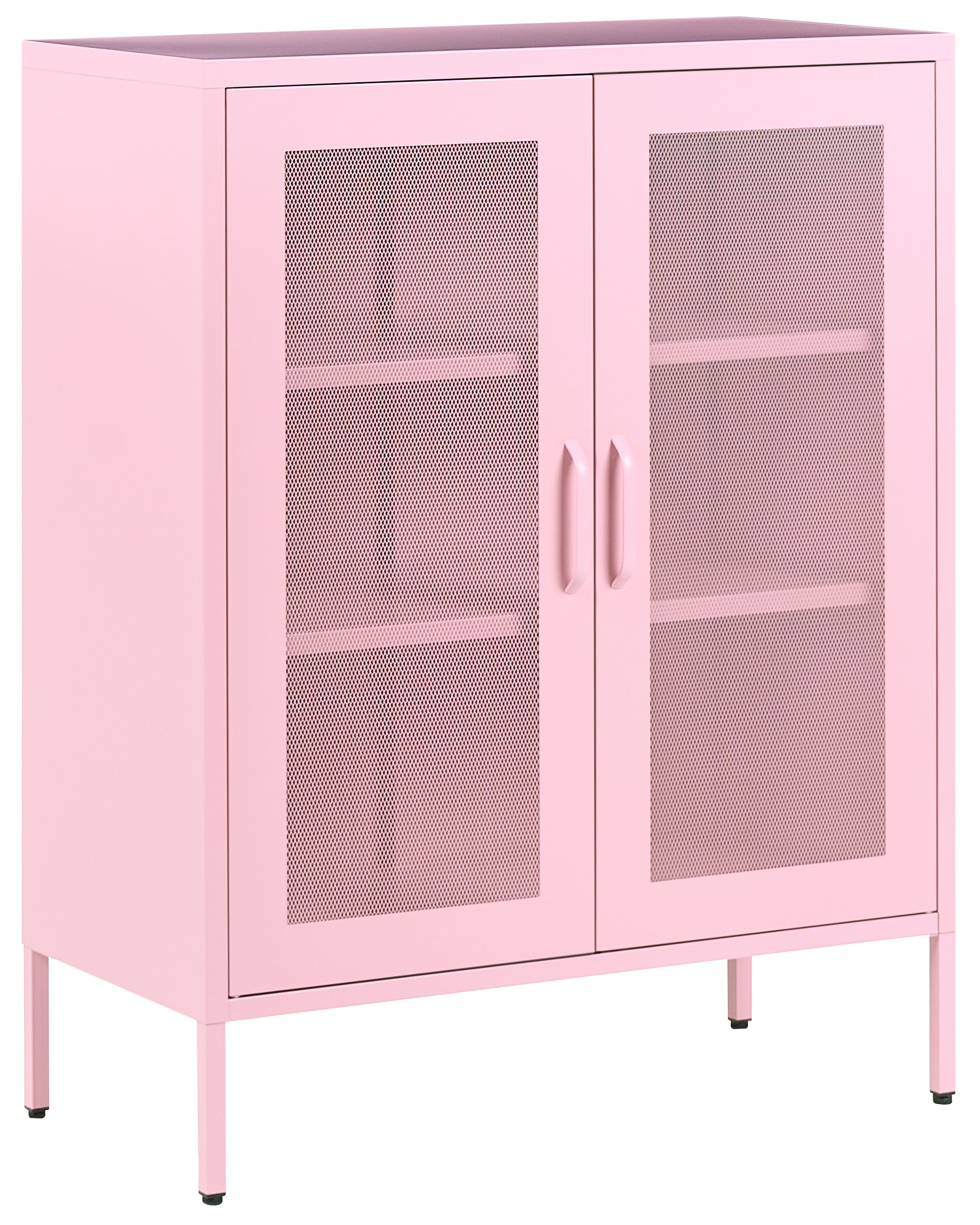 Cabinet WAKATIPU Metal Pink