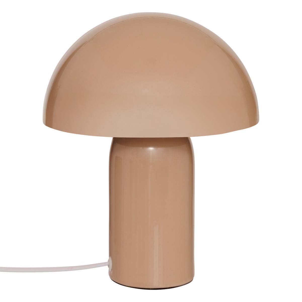 Mushroom Lamp Sector "Lito" Beige, H.24.5 cm