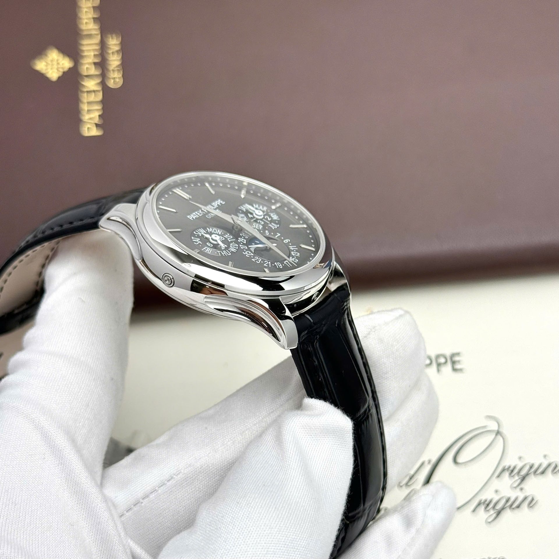 Patek Philippe Super Clone Watches Grand Complications 5327G Automatic Movement Gray Dial 40mm - Top club