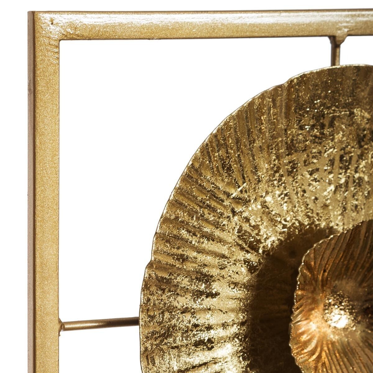 Wall decoration "Iva" Gilt metal, 25x61 cm