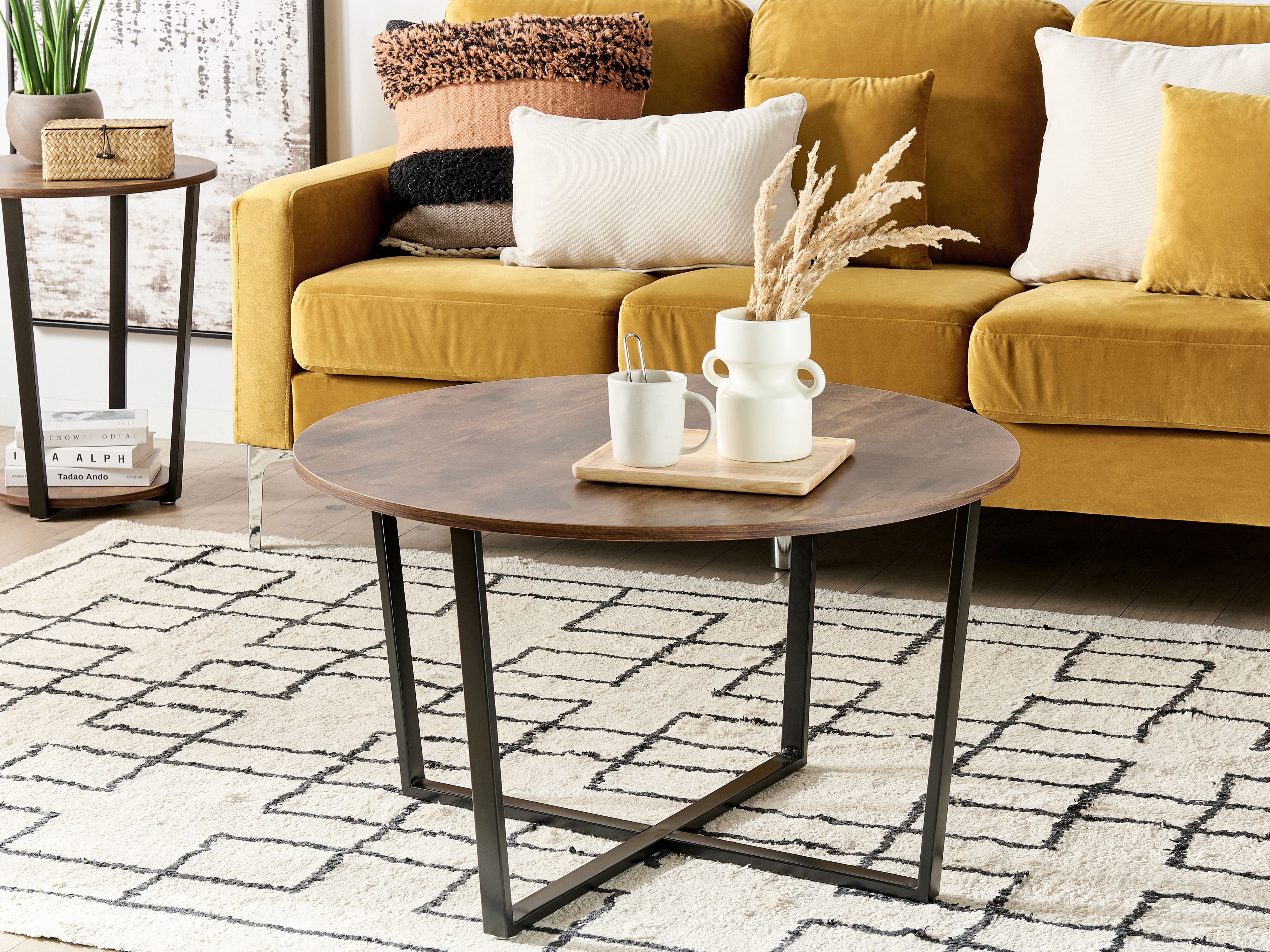Coffee Table ORICK Dark Brown