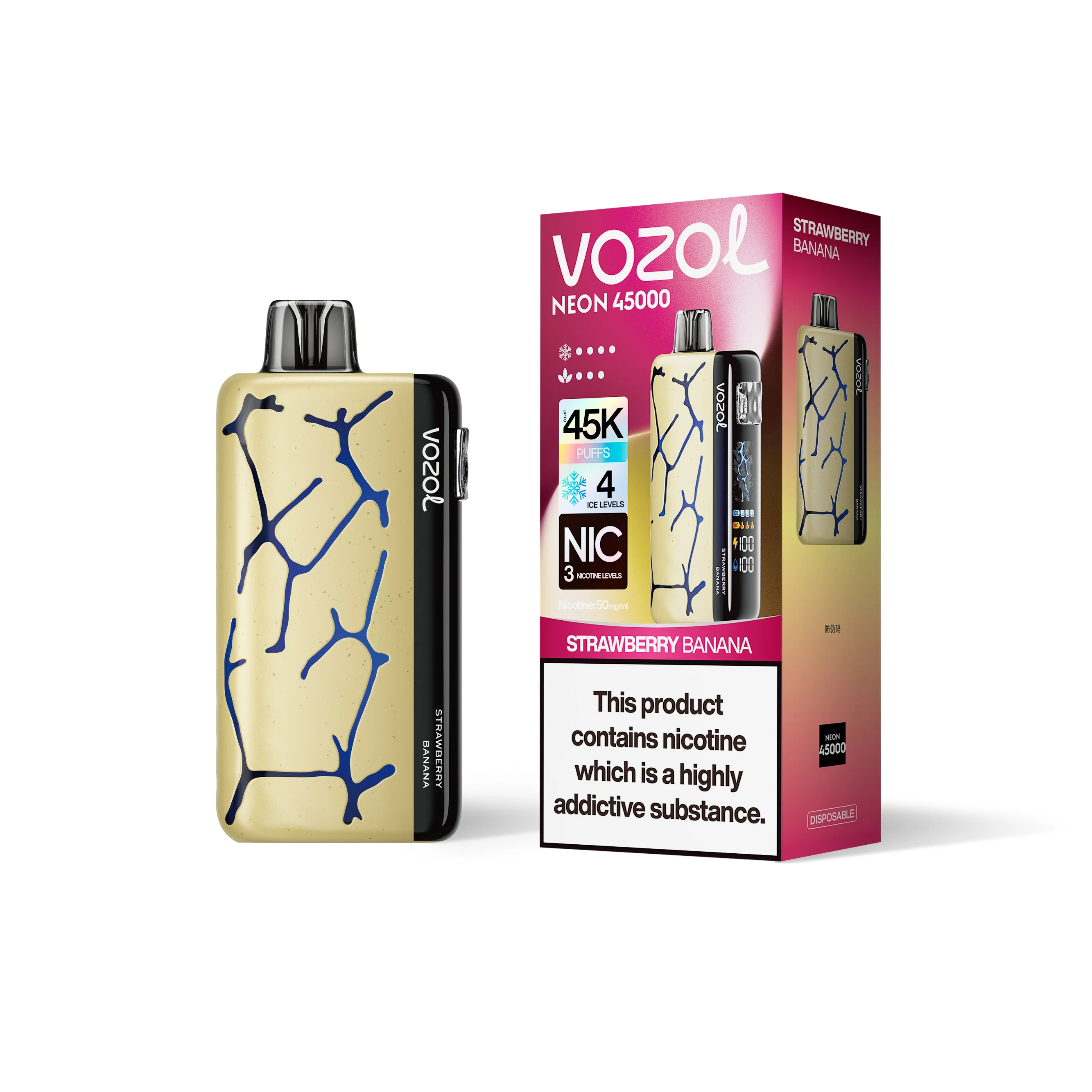 VOZOL NEON 45K vape usa e getta (tutti i gusti)