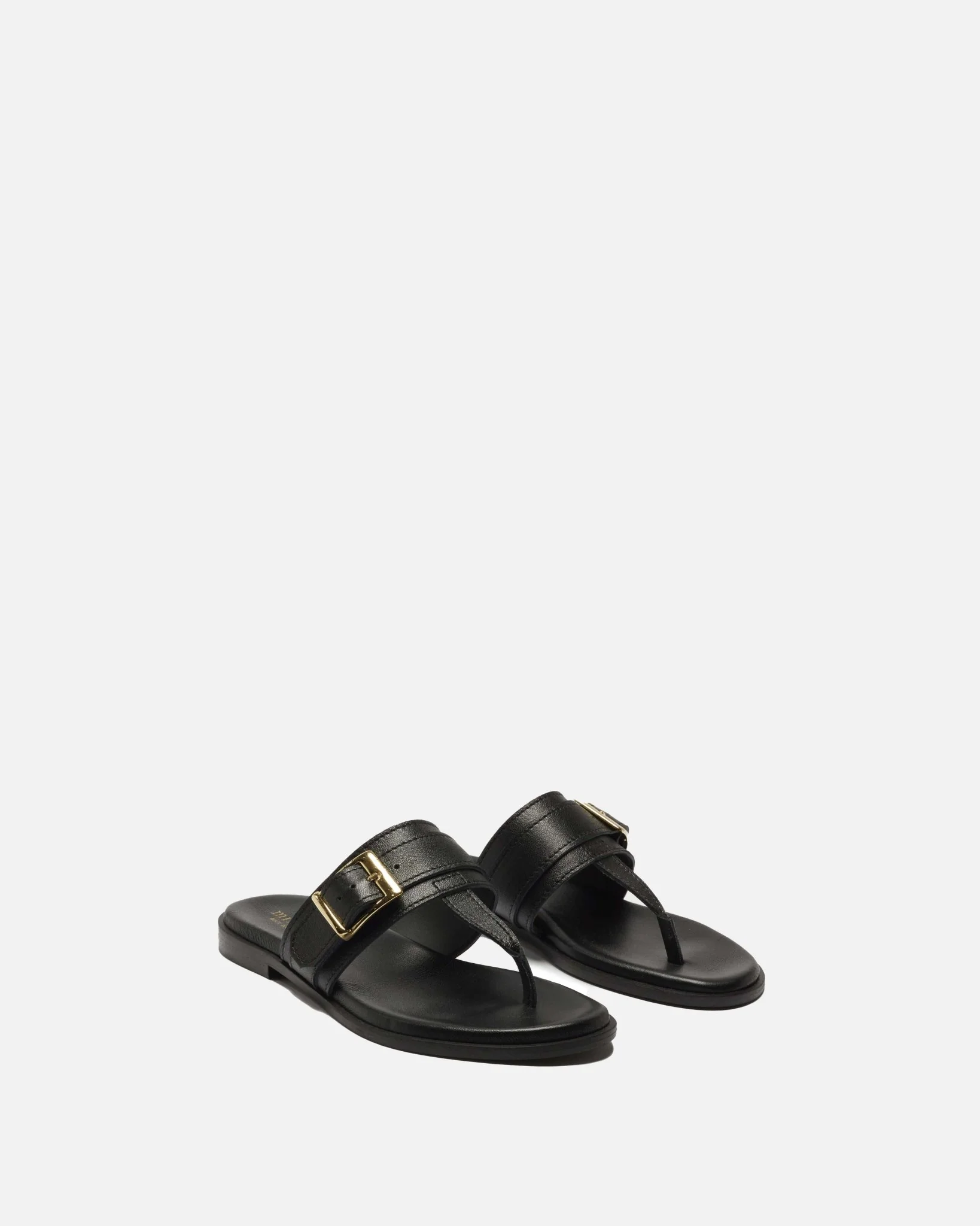 MULES LORIE - En cuir noir