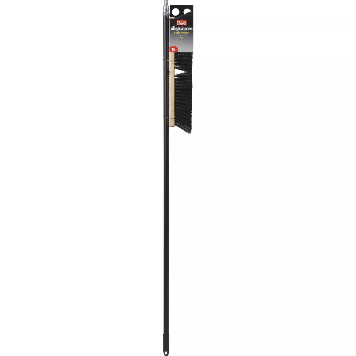 Do it Best 18 In. W. x 60 In. L. Metal Handle All-Purpose Push Broom