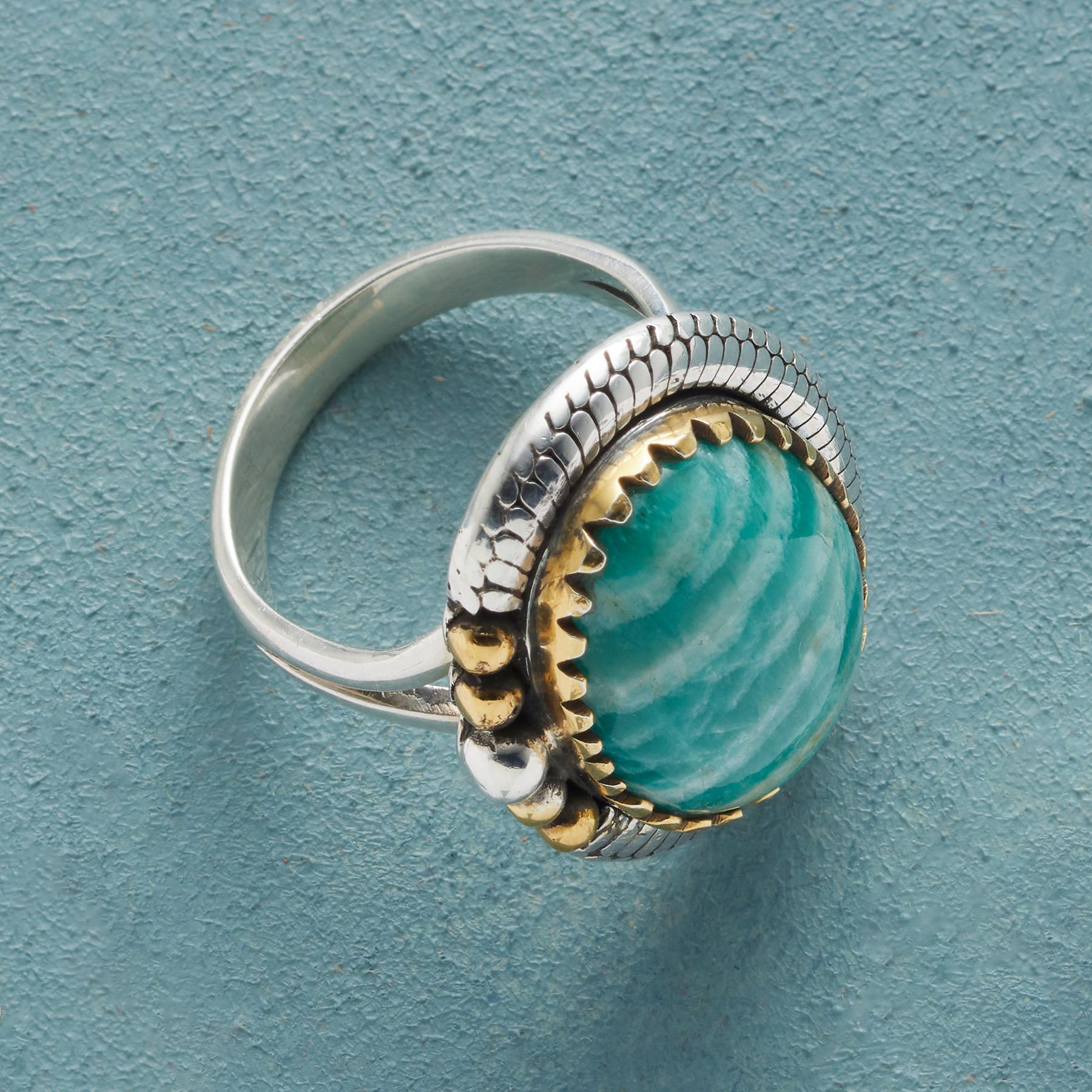 Grand Amazonite Ring - Sundance Clothing