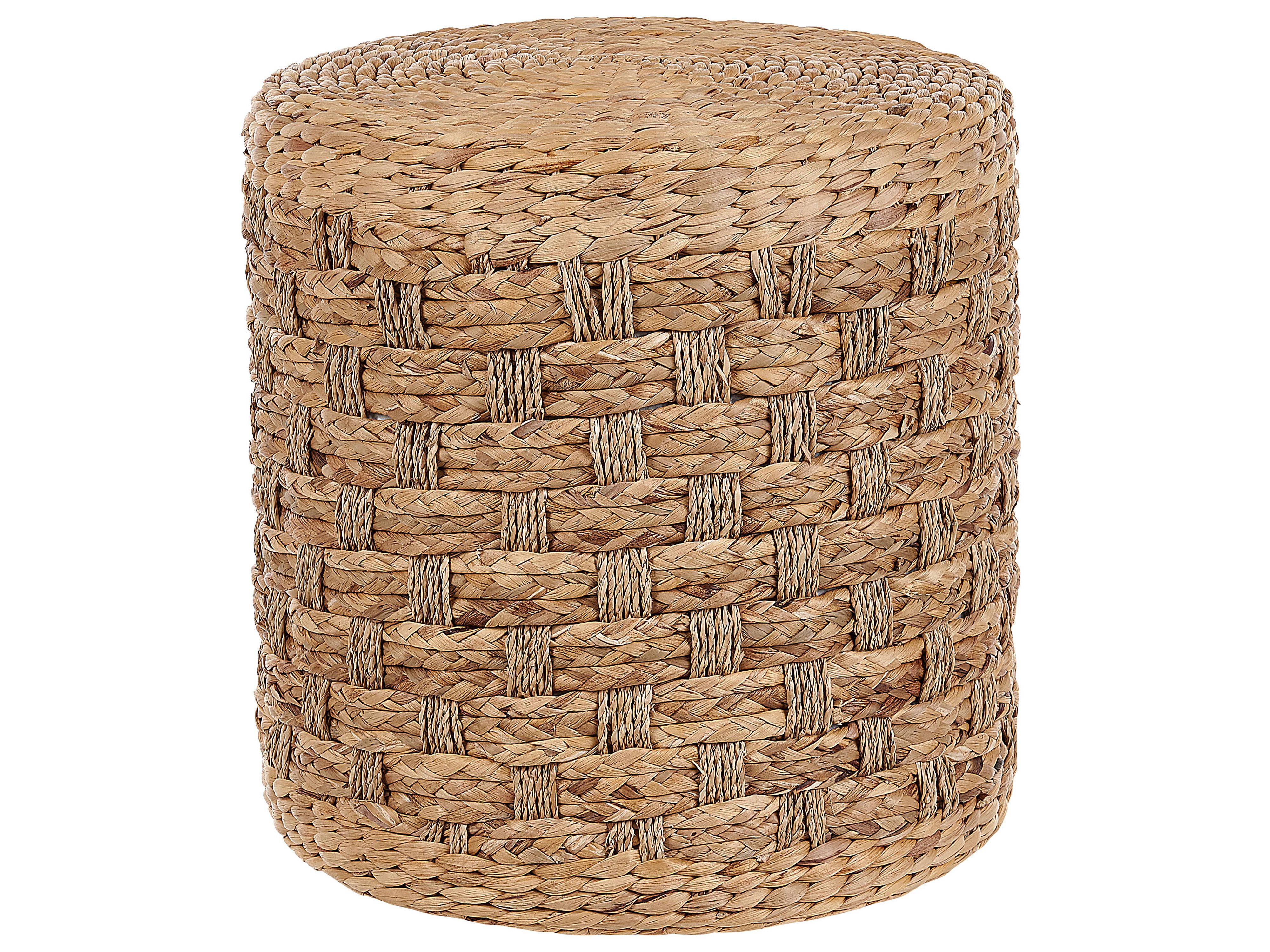 Pouffe BASSLET Wicker Beige