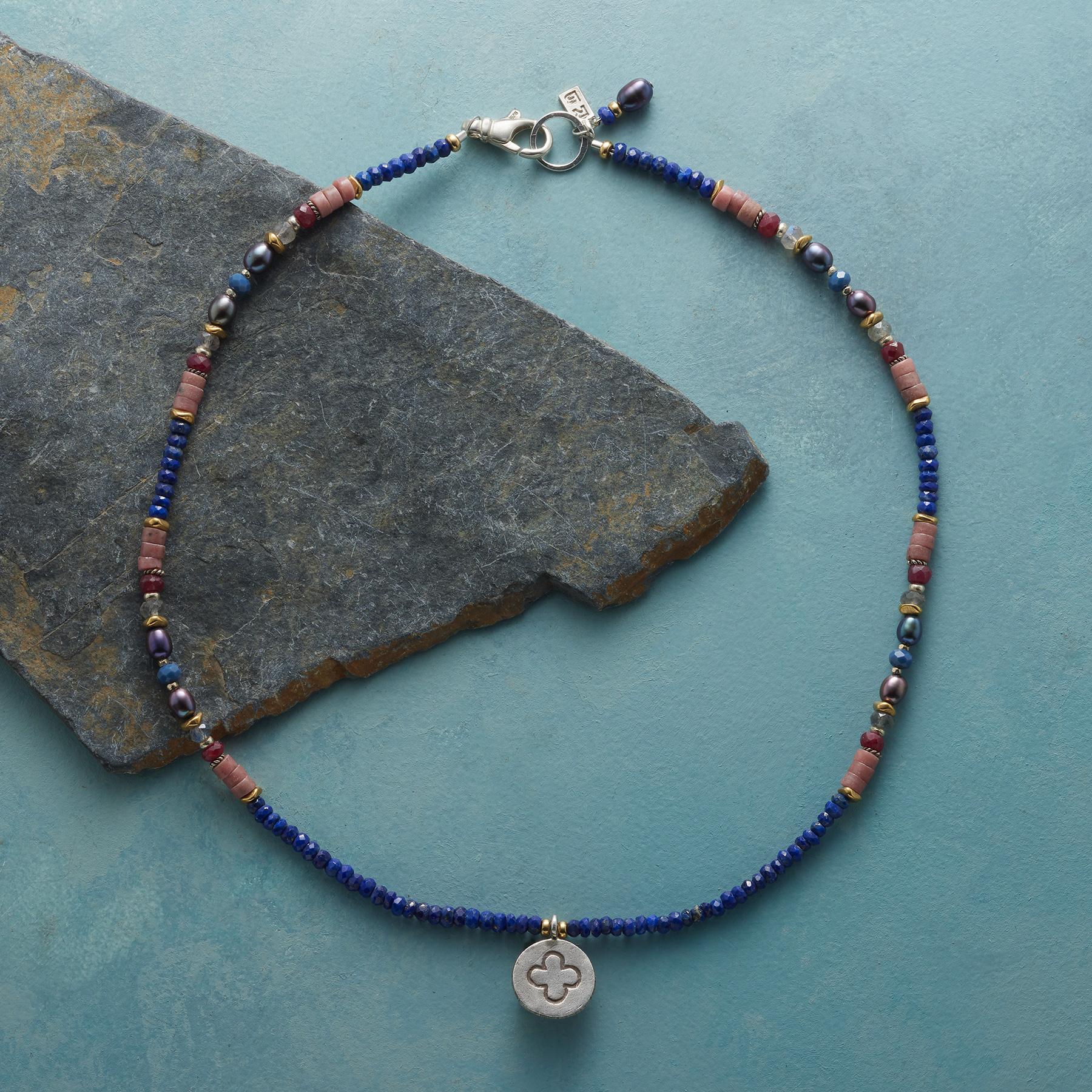 Cross Leaf Clover Necklace - Sundance Clothing