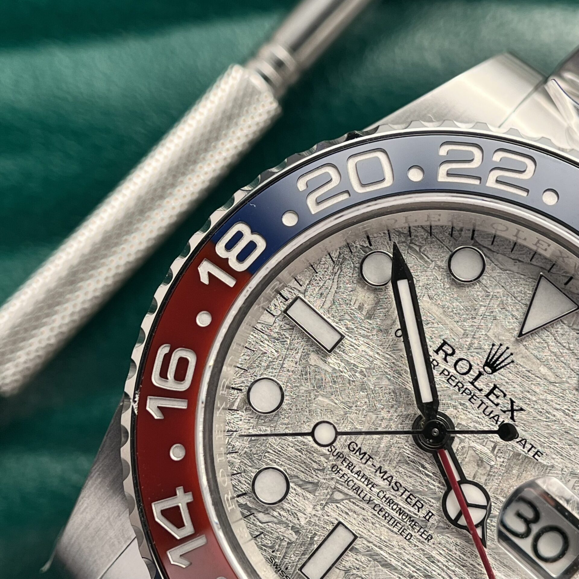 Rolex Replica Watch GMT-Master II 126719BLRO Meteorite Dial 40mm - Top club