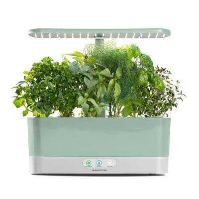 AeroGarden Seed Starting System Bundle, 23 Seedlings, Sage - Harvest Slim - Image 3 AeroGarden Seed Starting System Bundle, 23 Seedlings, Sage - Harvest Slim - Image 3
