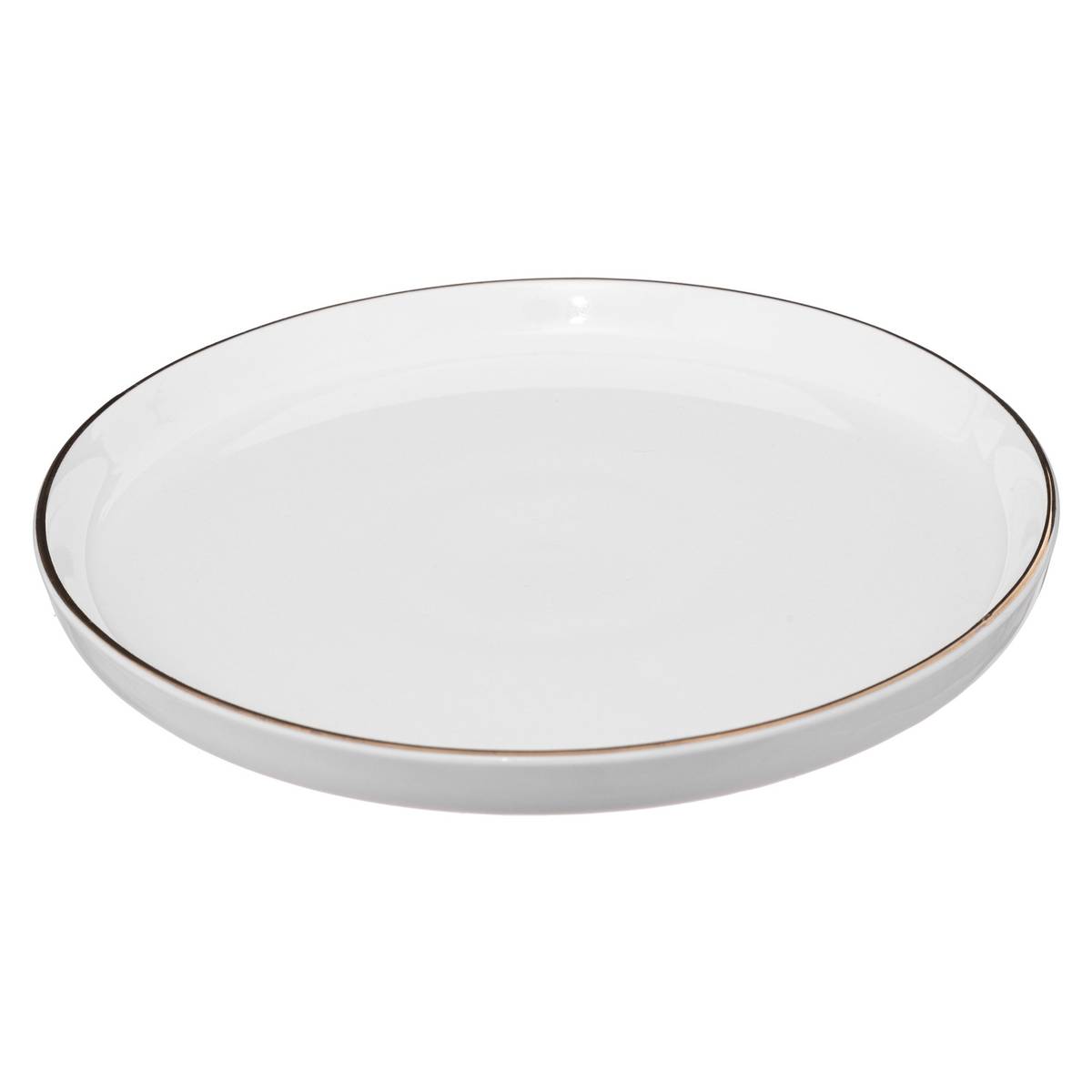 Set of 6 "Sublima" dessert plates D.20 cm, White