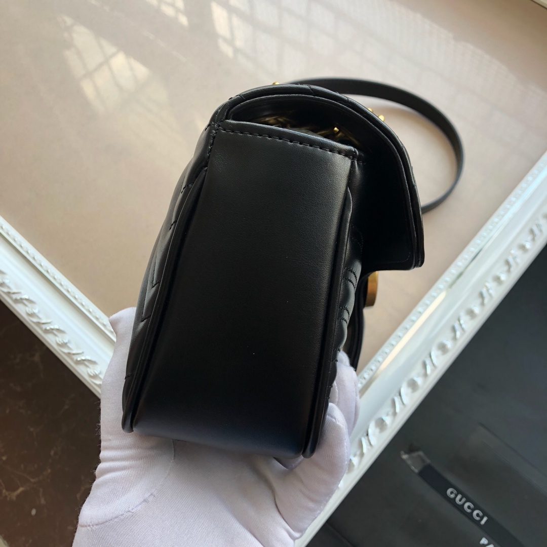 Replica Gucci Marmont Small Matelasse Shoulder Bag Nano/22Cm/26Cm1:1High-quality replica